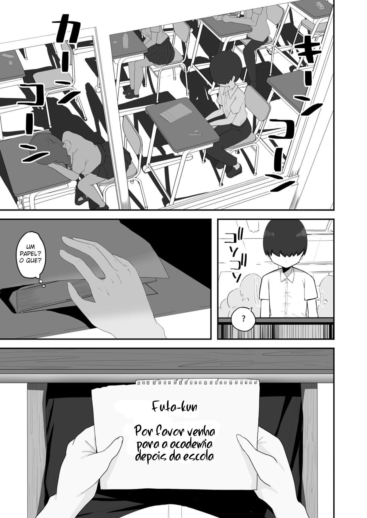 Jimi na Classmate Sannin ni Osowarete Shiboritsukusareru - 1