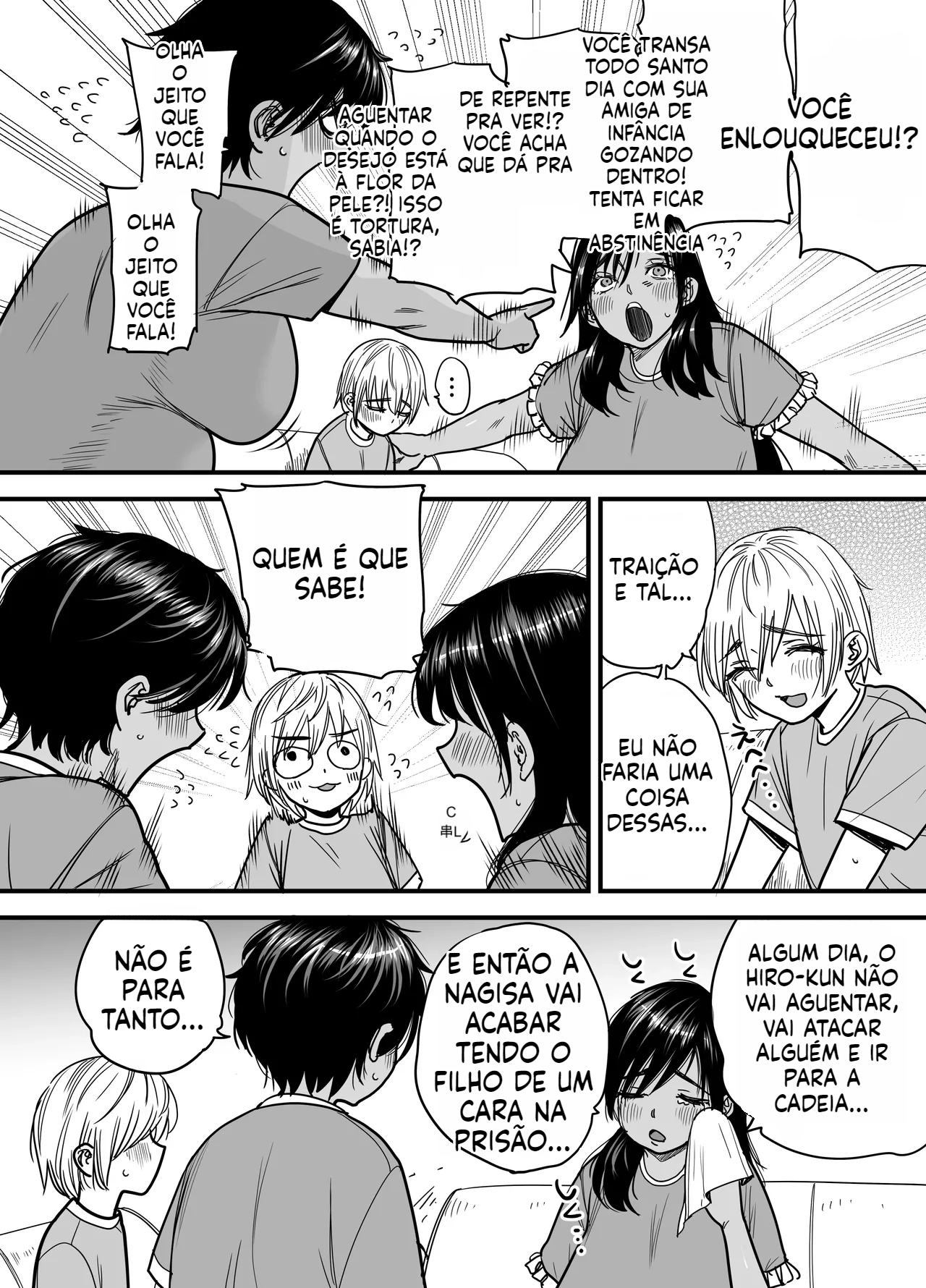 [Doujinhsi] A Garota Bronzeada e Moleca! Nagisa 3 – Um Novo Capítulo na Vida de Nagisa e de Sua Família - 6