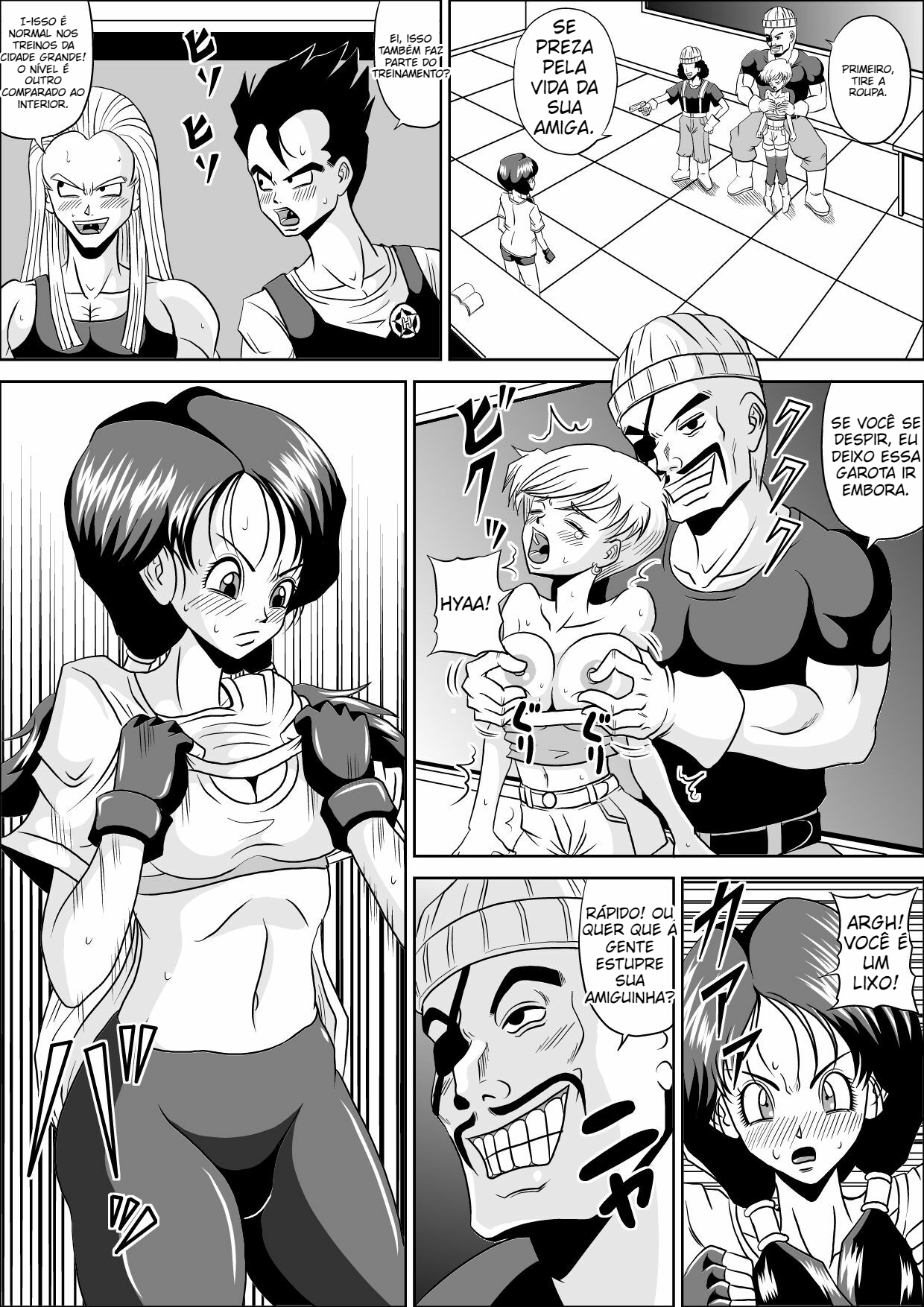 High school rape (Dragon Ball Z) - 6