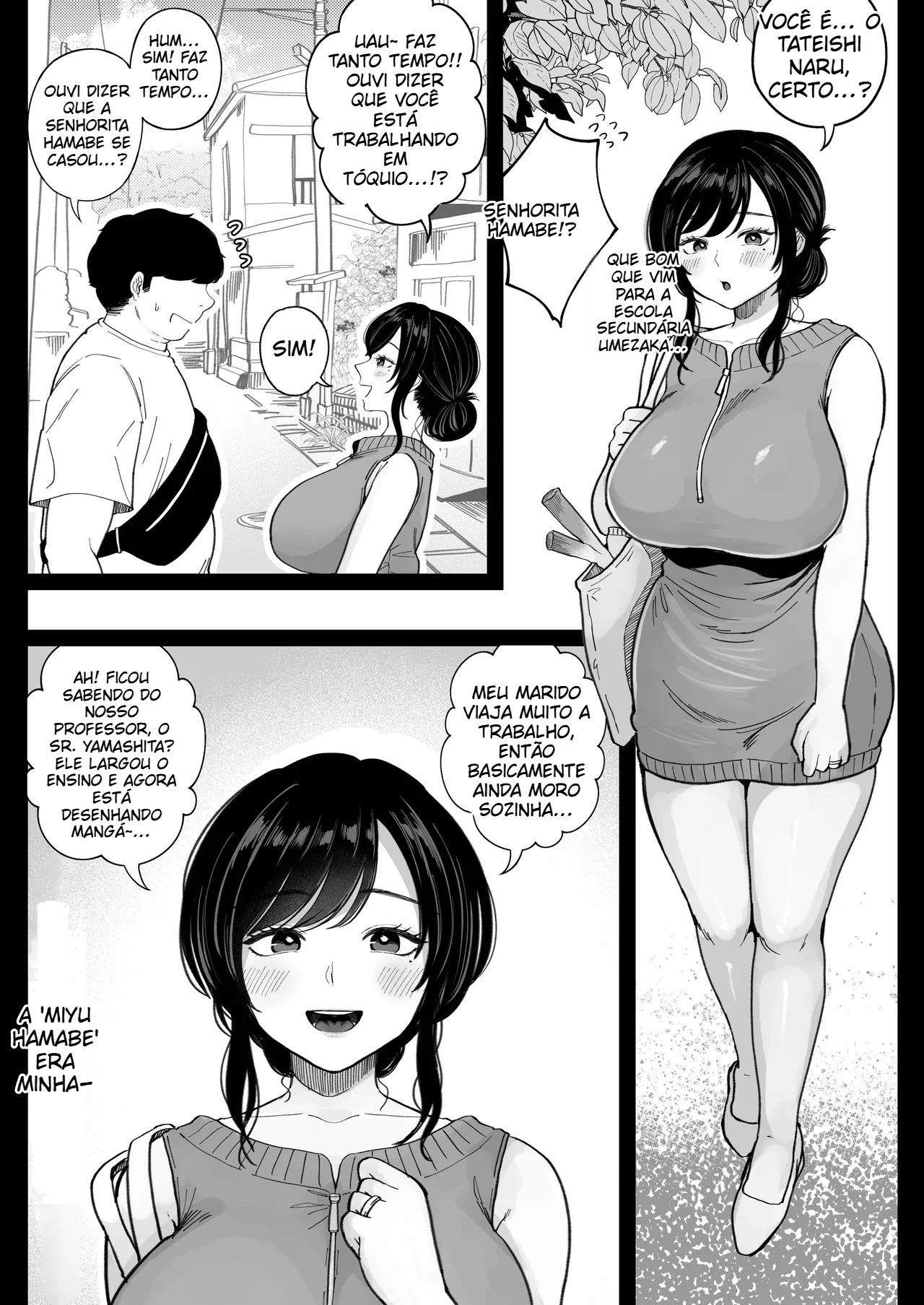 (Nezumi Nobo) Jimoto no Moto Kano Hitozuma, Seishin Seikou Hame Nashi - 4