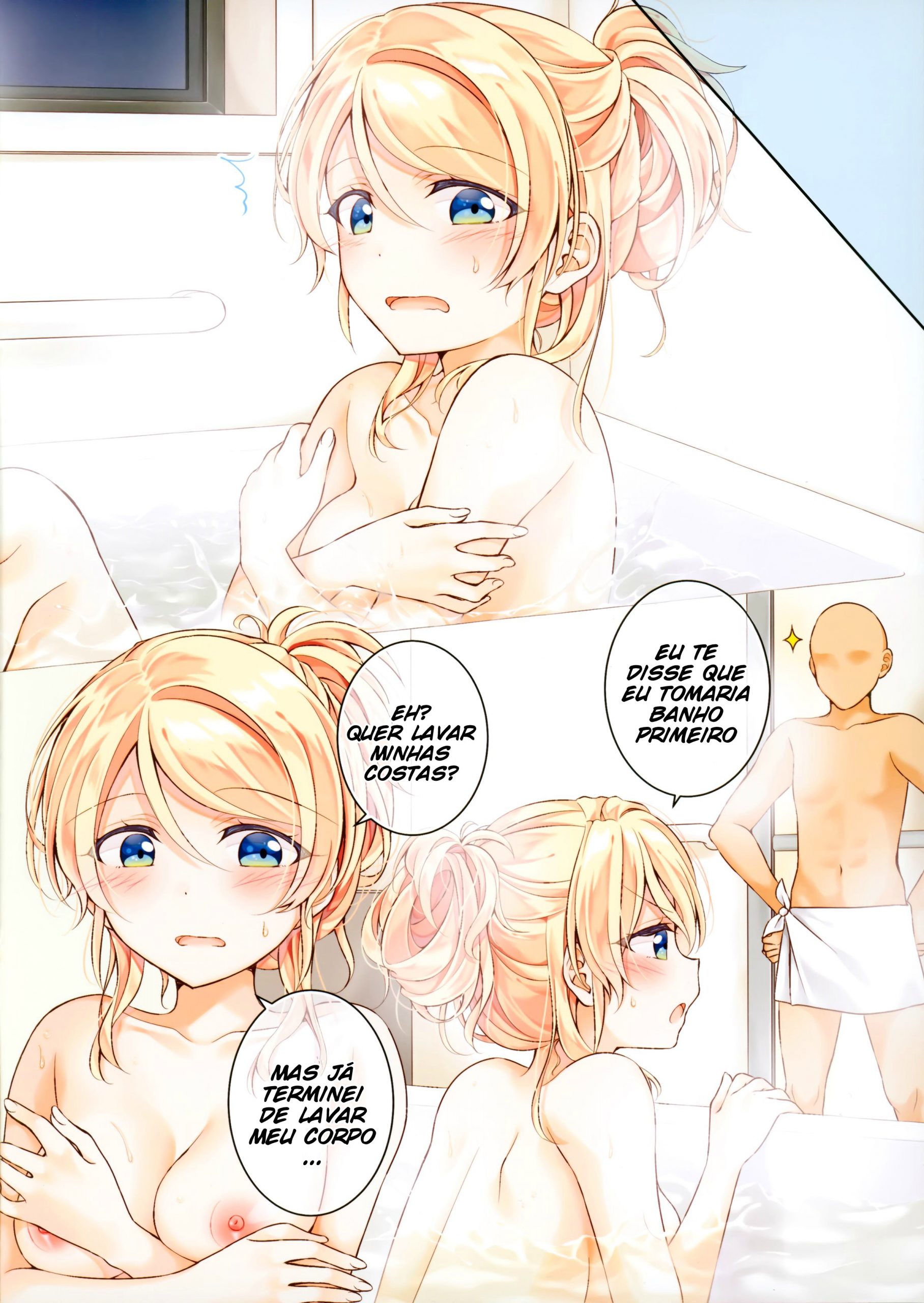 Eli-chan to Ofuro de Ecchi Suru Hon - 3