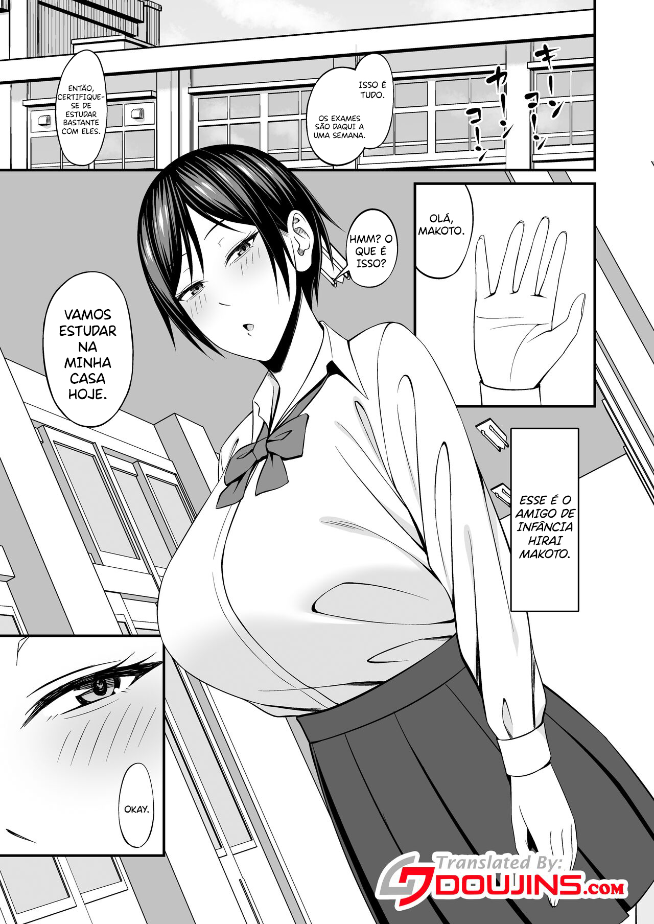 Kyonyuu de Boyish Osananajimi no Kanojo to Pakoritai! - 3