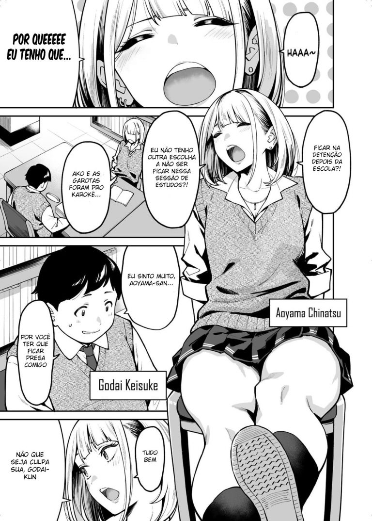 Gyaru Falls in Love with a Chubby