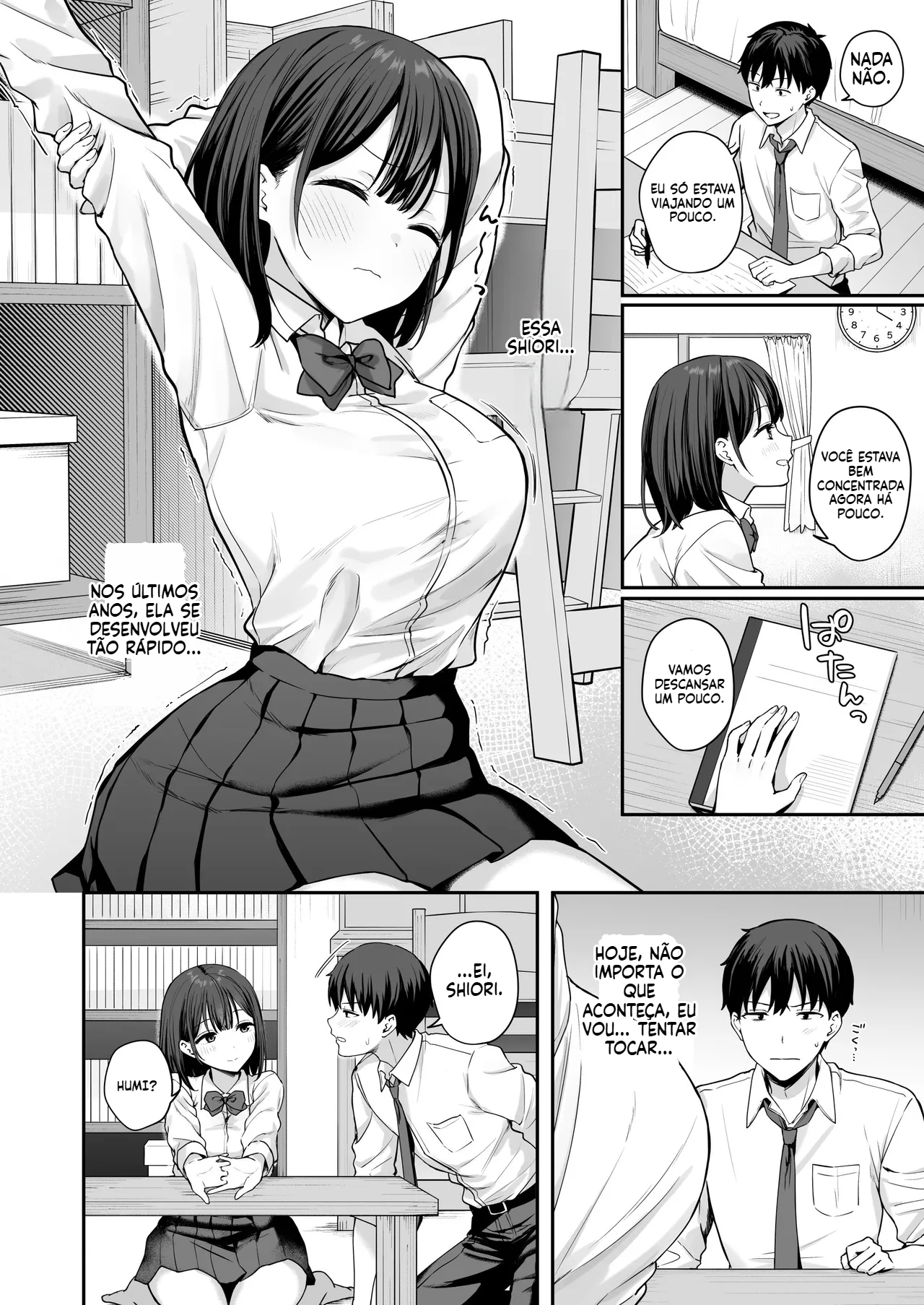 [Doujinshi] Uma história sobre uma amiga de infância ingênua que descobre seus fetiches sexuais e depois te mima com sexo gostoso - 3