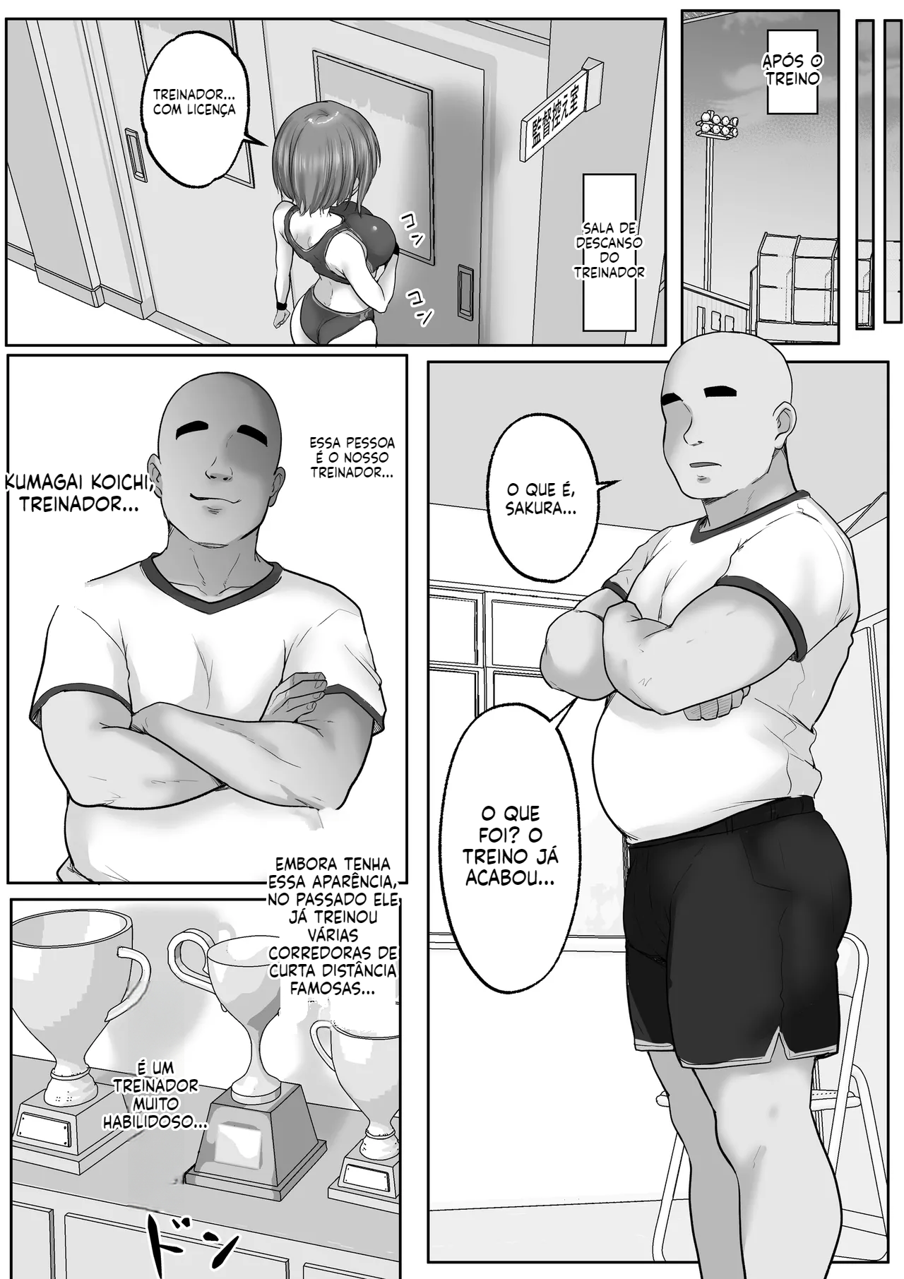 [Doujinshi] Atleta peituda treinando com seu professor pervertido - 5