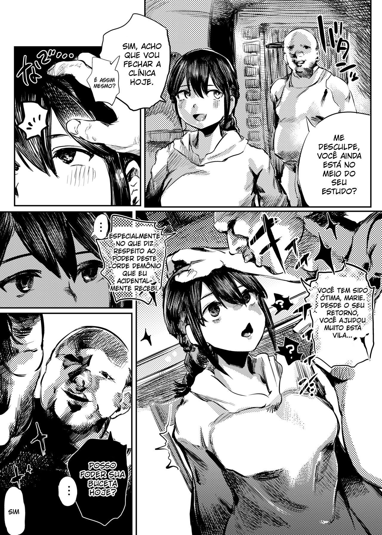 Marie to, Saimin Netorare Mura. | Marie and The Hypnotic Netorare Village - 5