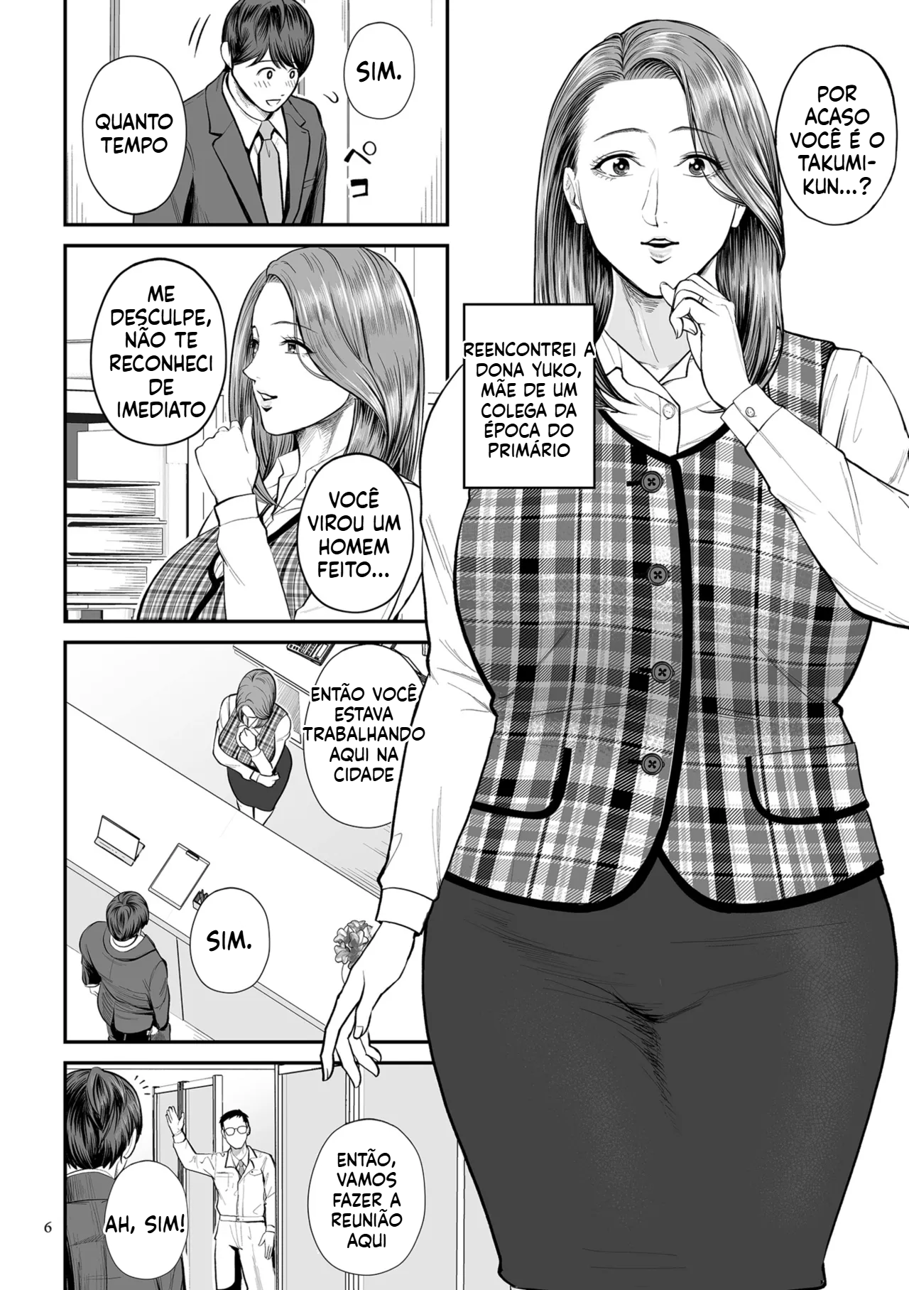 [Mangá] Yuko-san, uma de nossas clientes. - 6