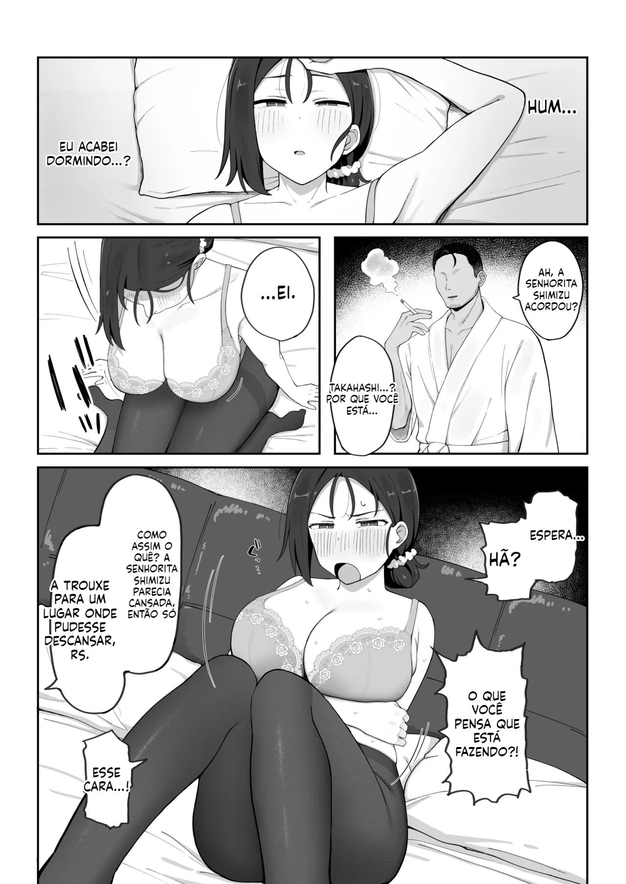[Doujinshi]A história de uma chefe de 32 anos e seios grandes que é chantageada por um subordinado e acaba sendo dominada - 7