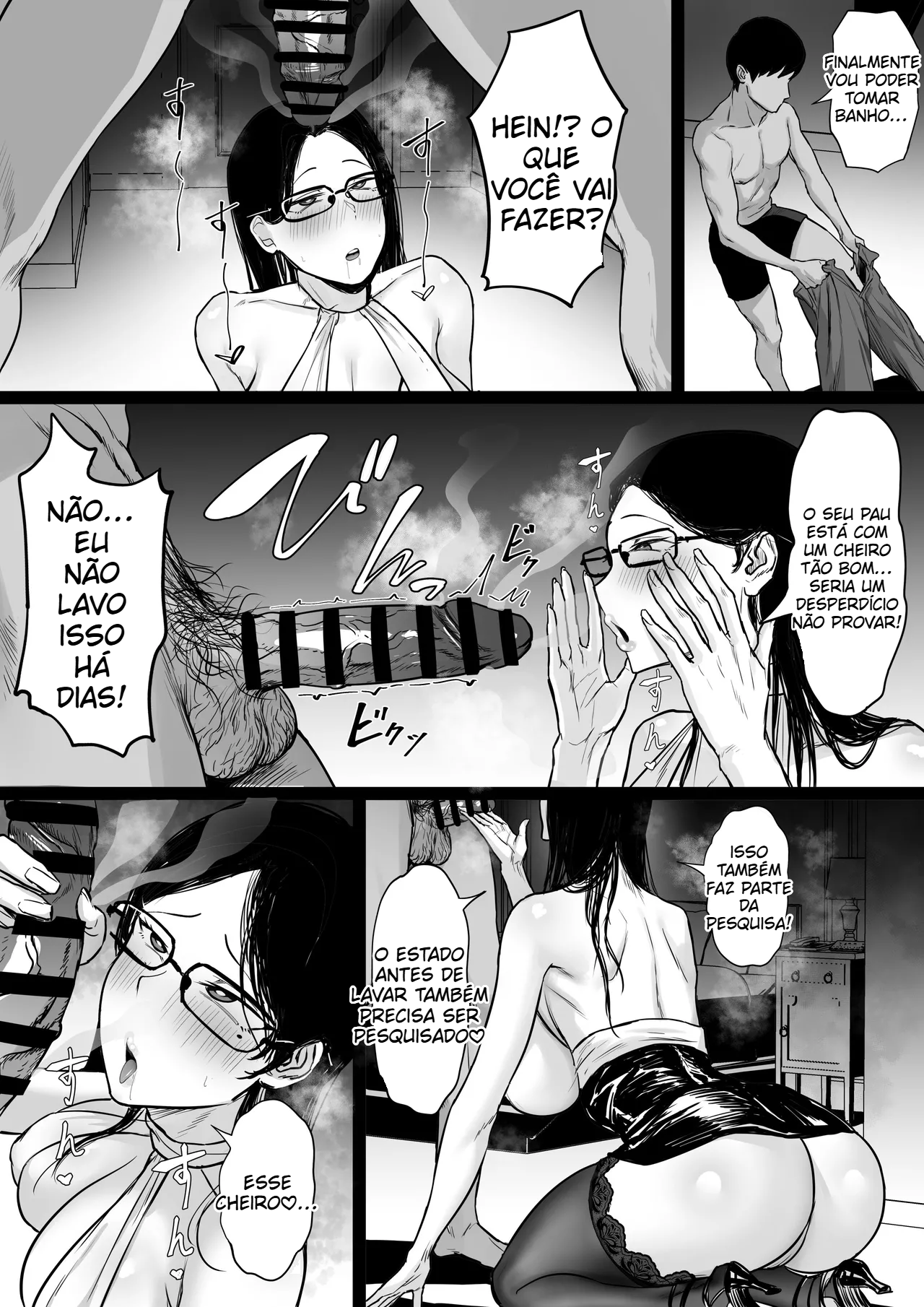 [Shiratamayu] Minha Vida Sexual em Tóquio Análise de Sêmen Capítulo 3 - 6