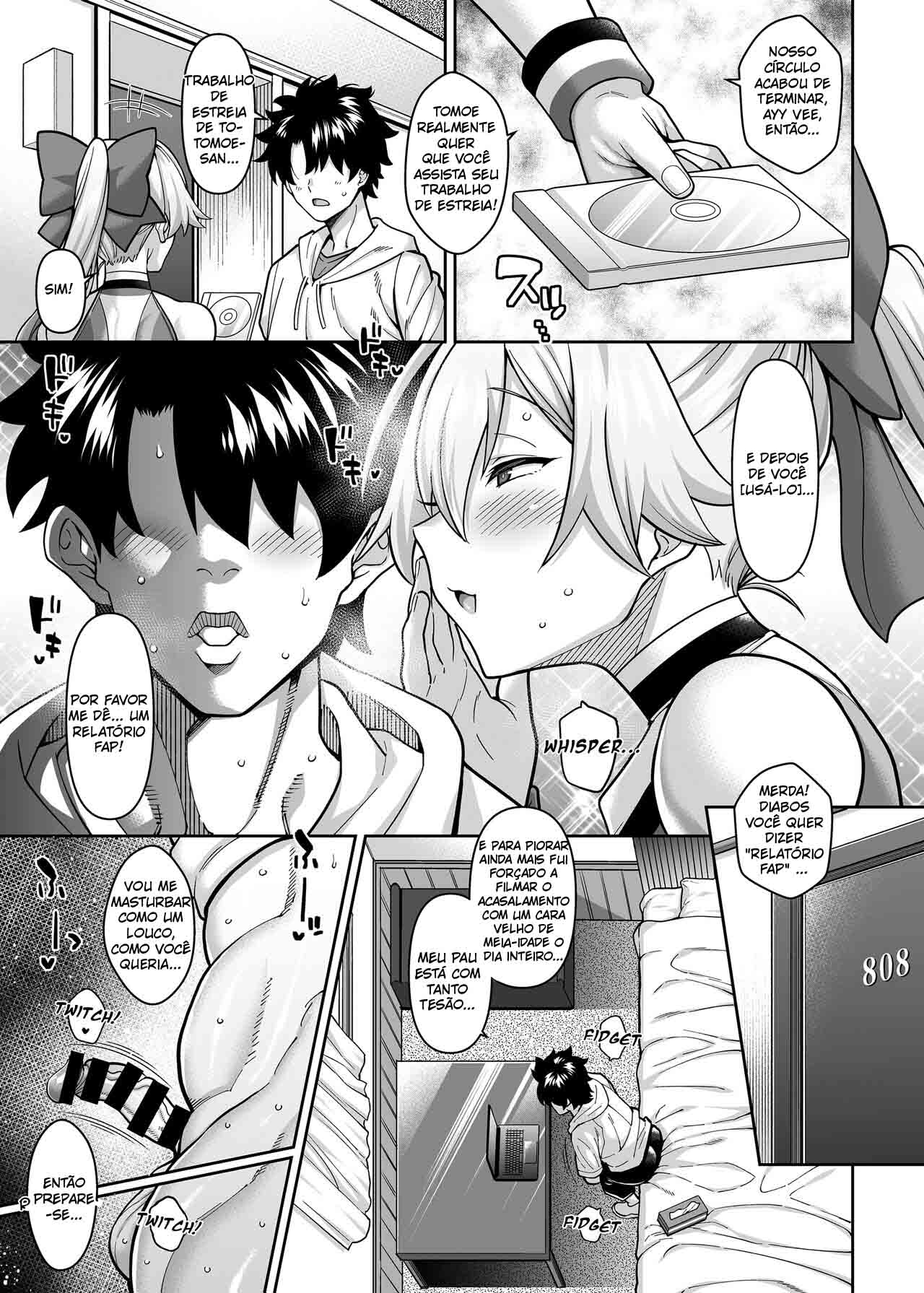 Tomoe, AV Debut nite - 4