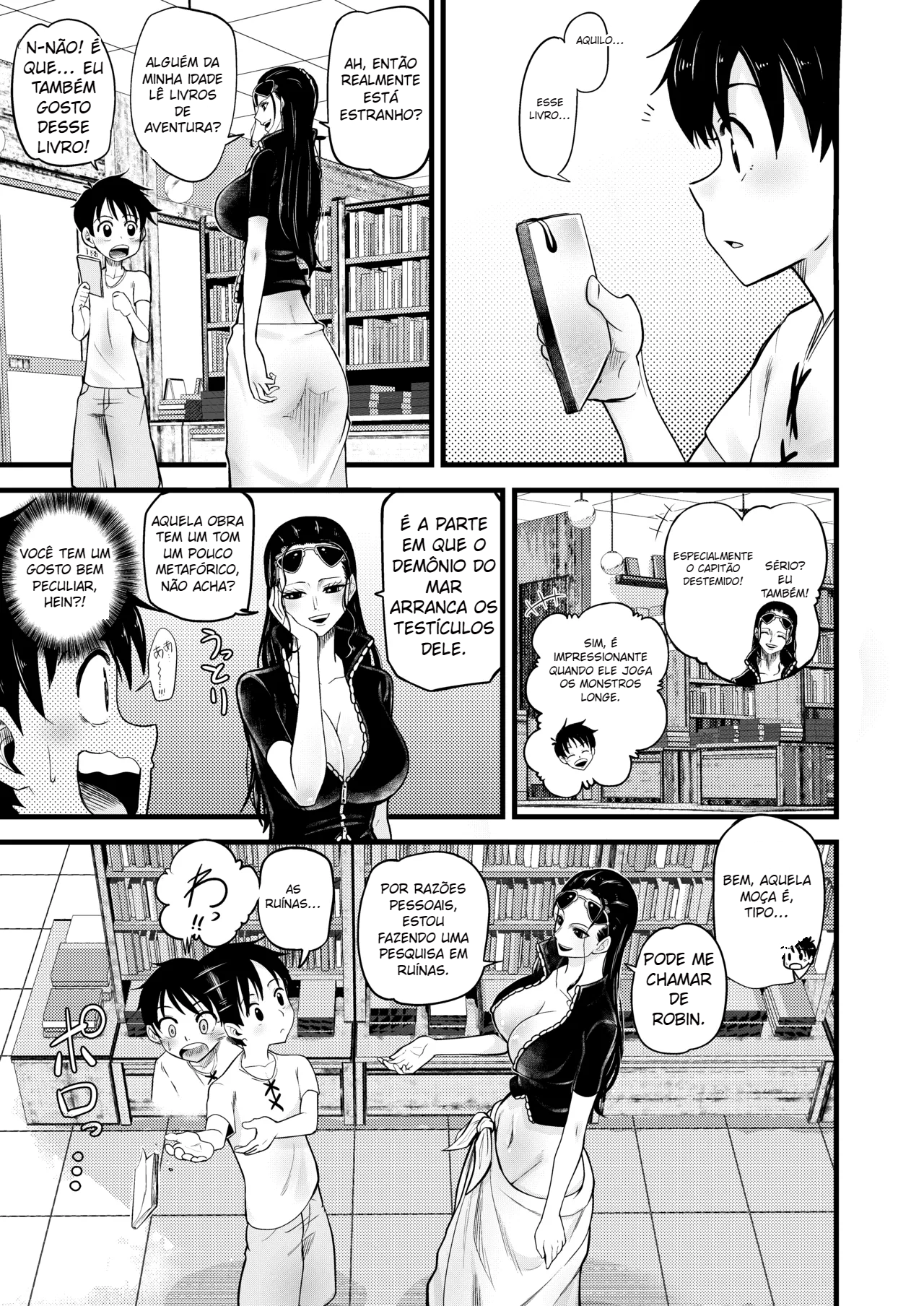 Shota Gari no Nico Robin (One Piece) - 5