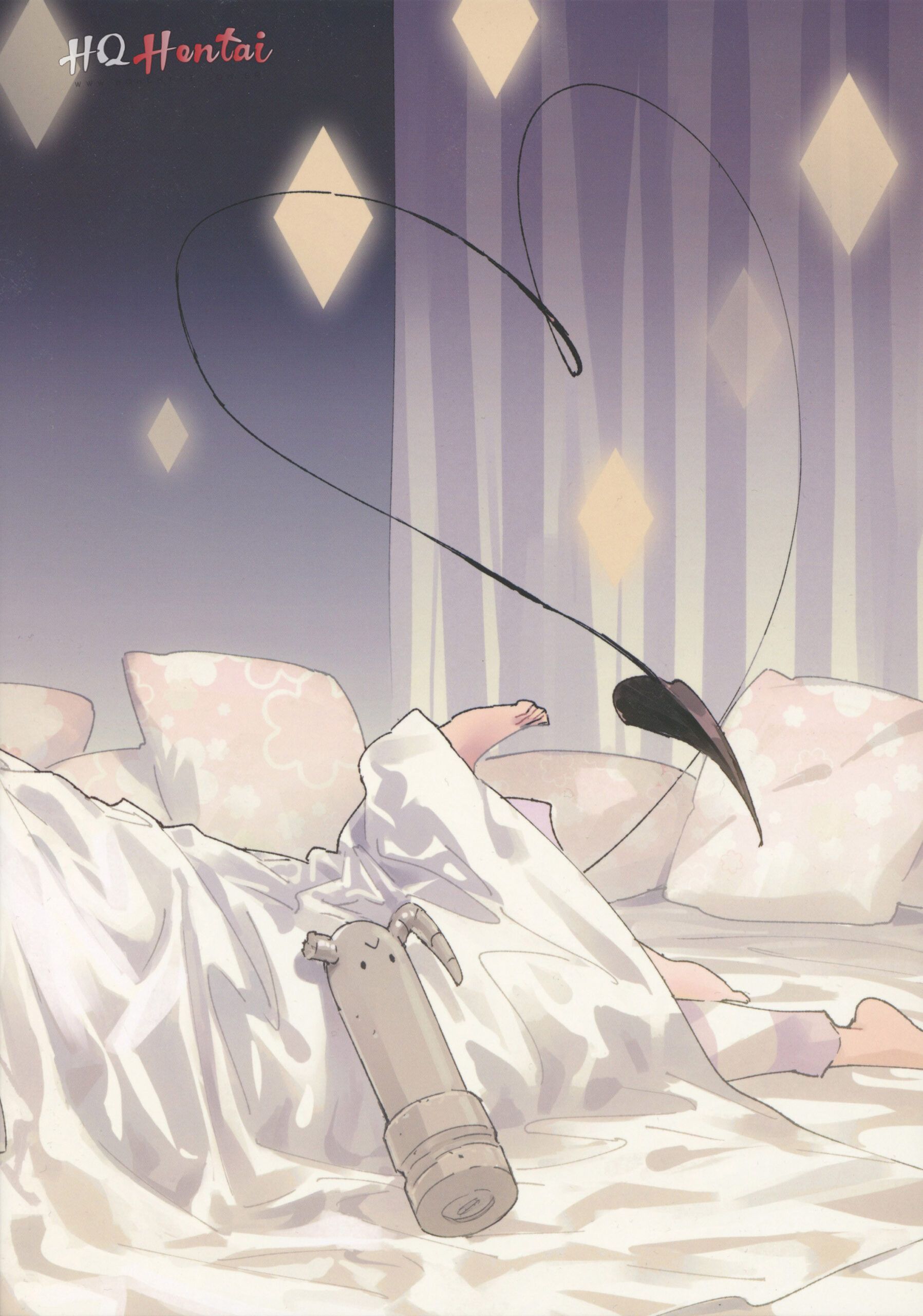 A story of Shamiko spending the night at Momo’s house - 2