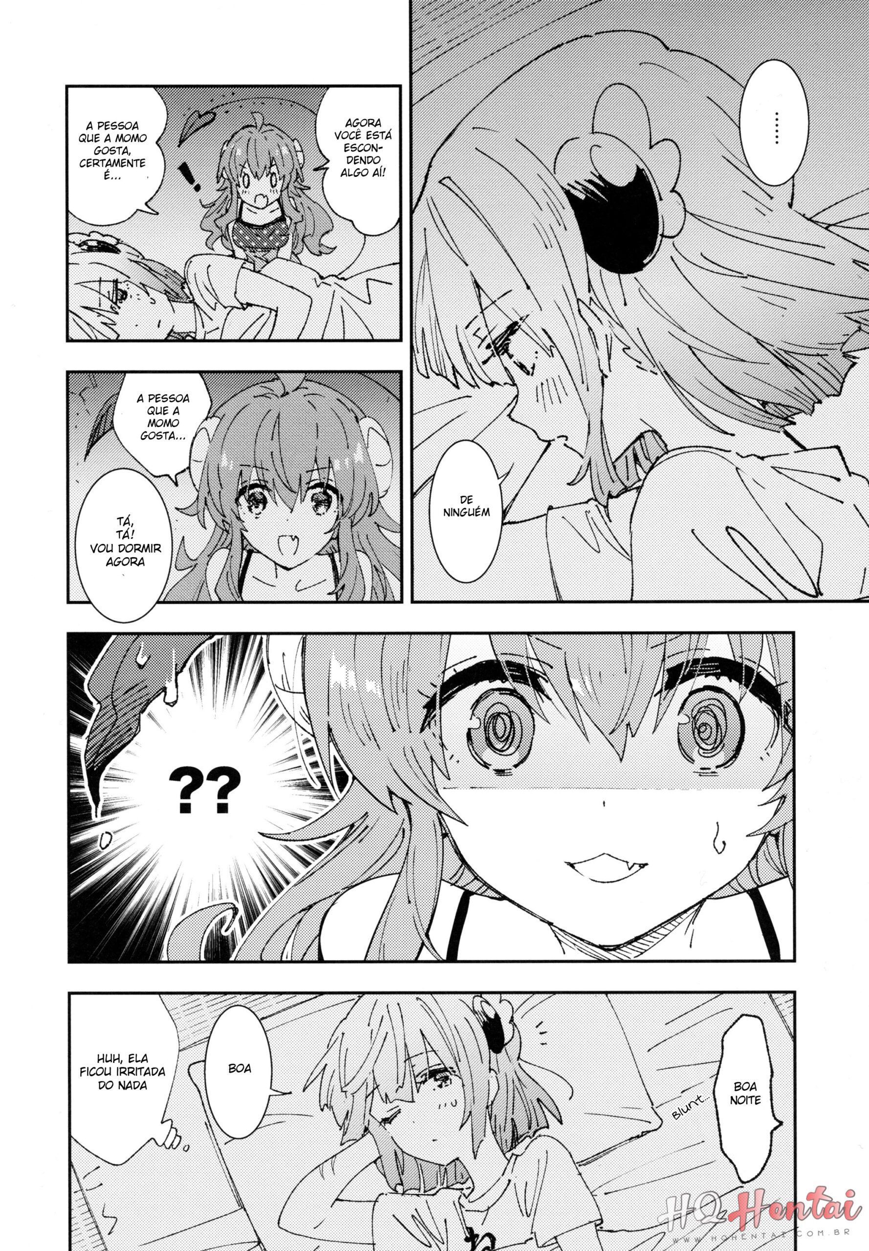 A story of Shamiko spending the night at Momo’s house