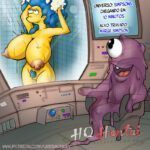 Universe hopping alien – The Simpsons mini 2