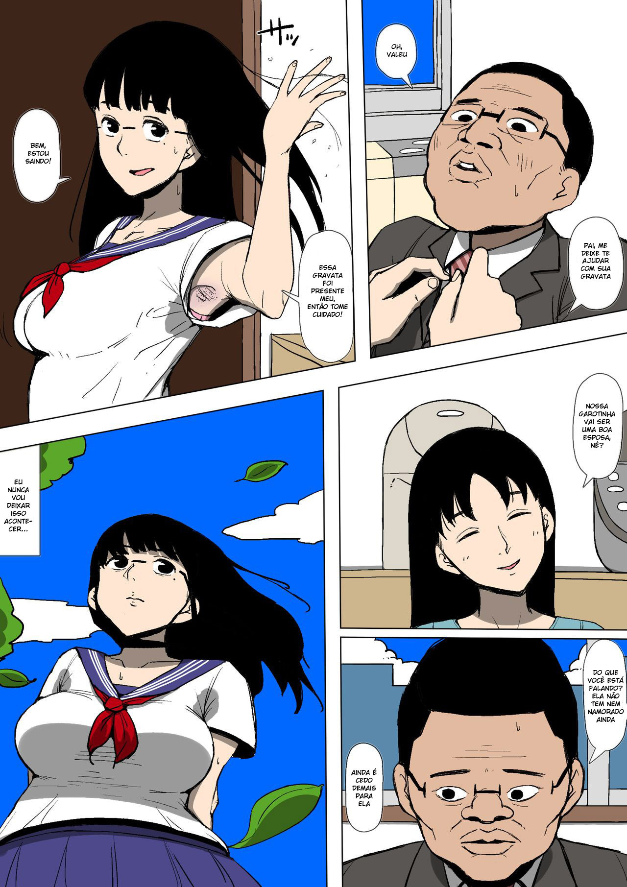 Musume ga Furyou ni Otosareteita | My Daughter was Corrupted by a Delinquent - 4