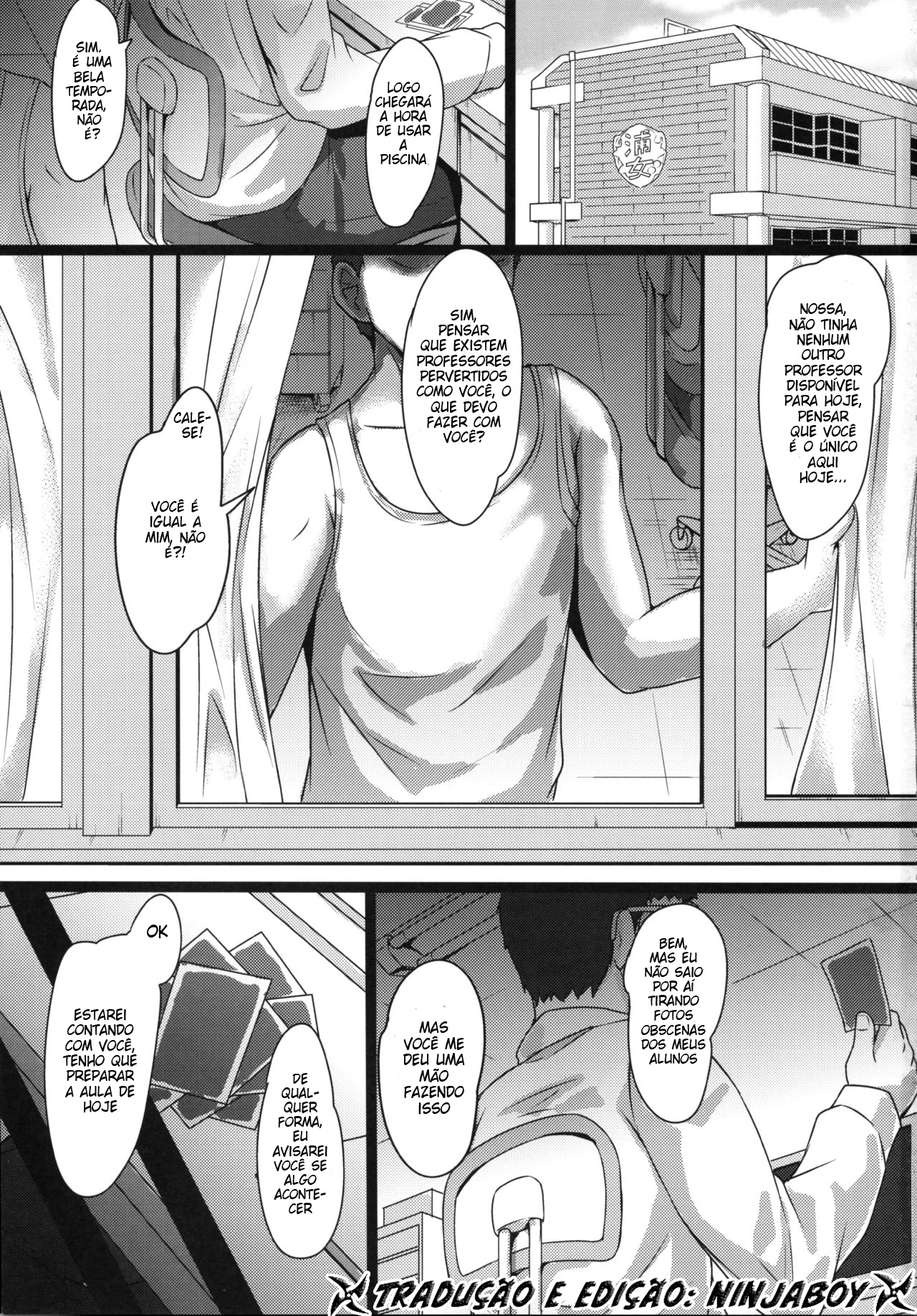 HANAKAN School Mizugi de Nande zura!? - 3