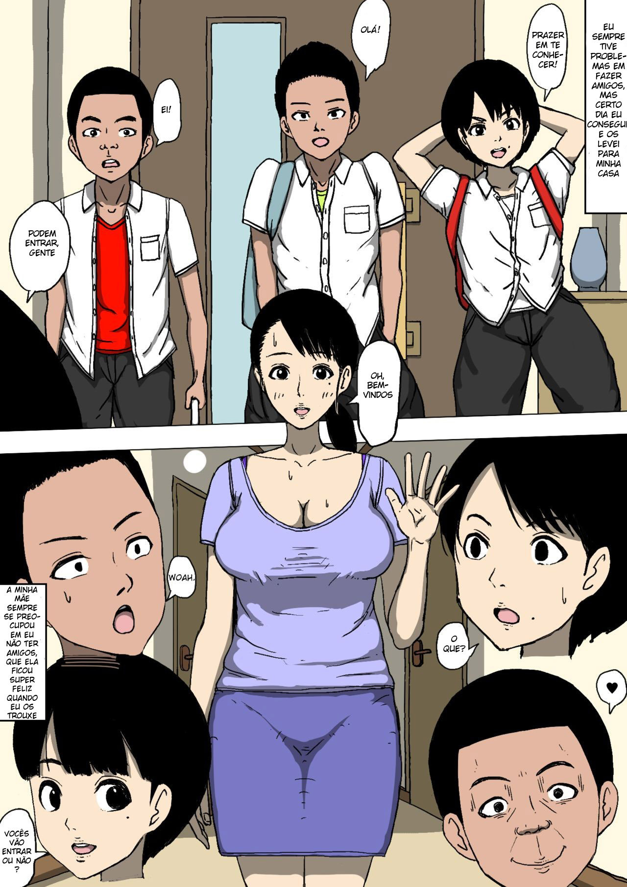 Hahaoya to Tomodachi ga Katte ni Yatte Ita | My Buddies Fuck My Mom How and When They Want - 3