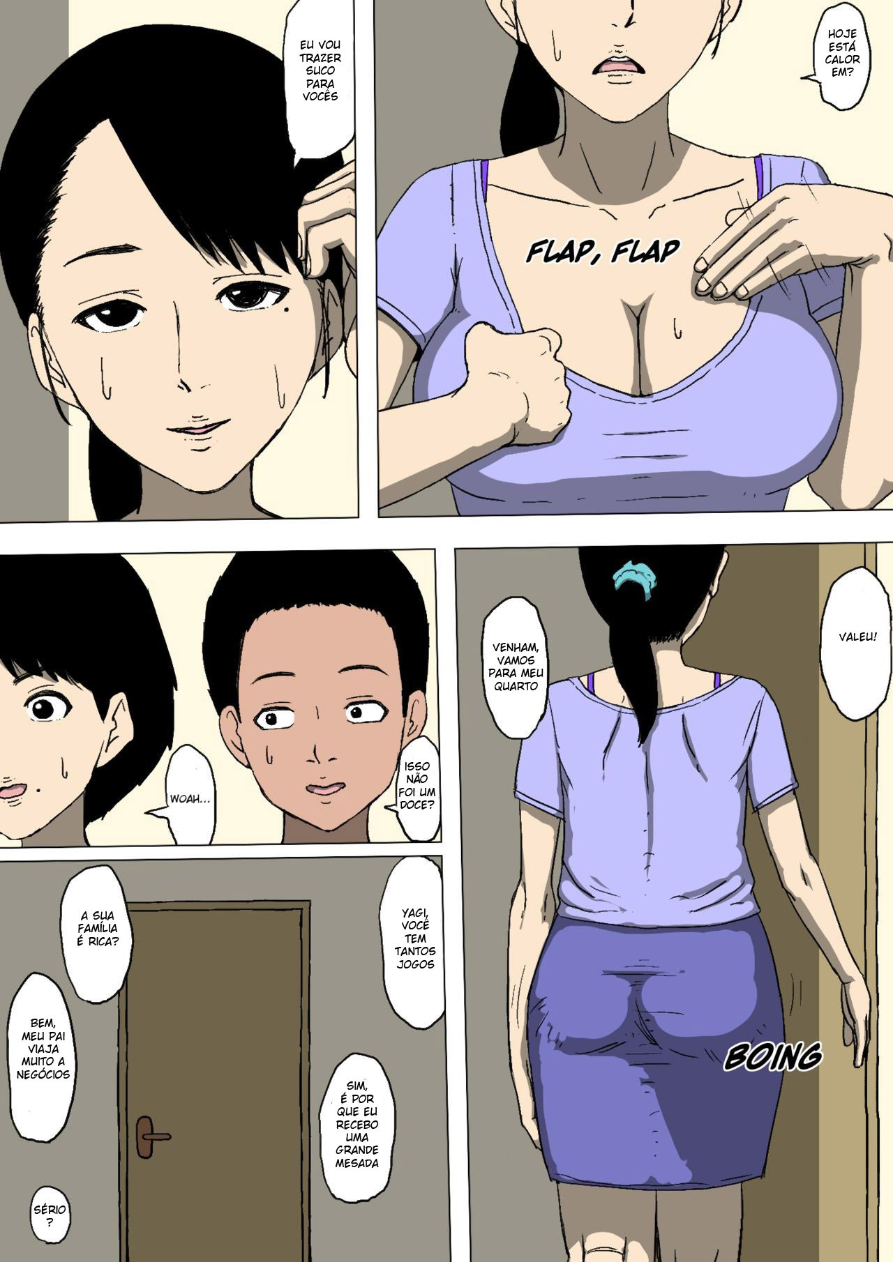 Hahaoya to Tomodachi ga Katte ni Yatte Ita | My Buddies Fuck My Mom How and When They Want - 4