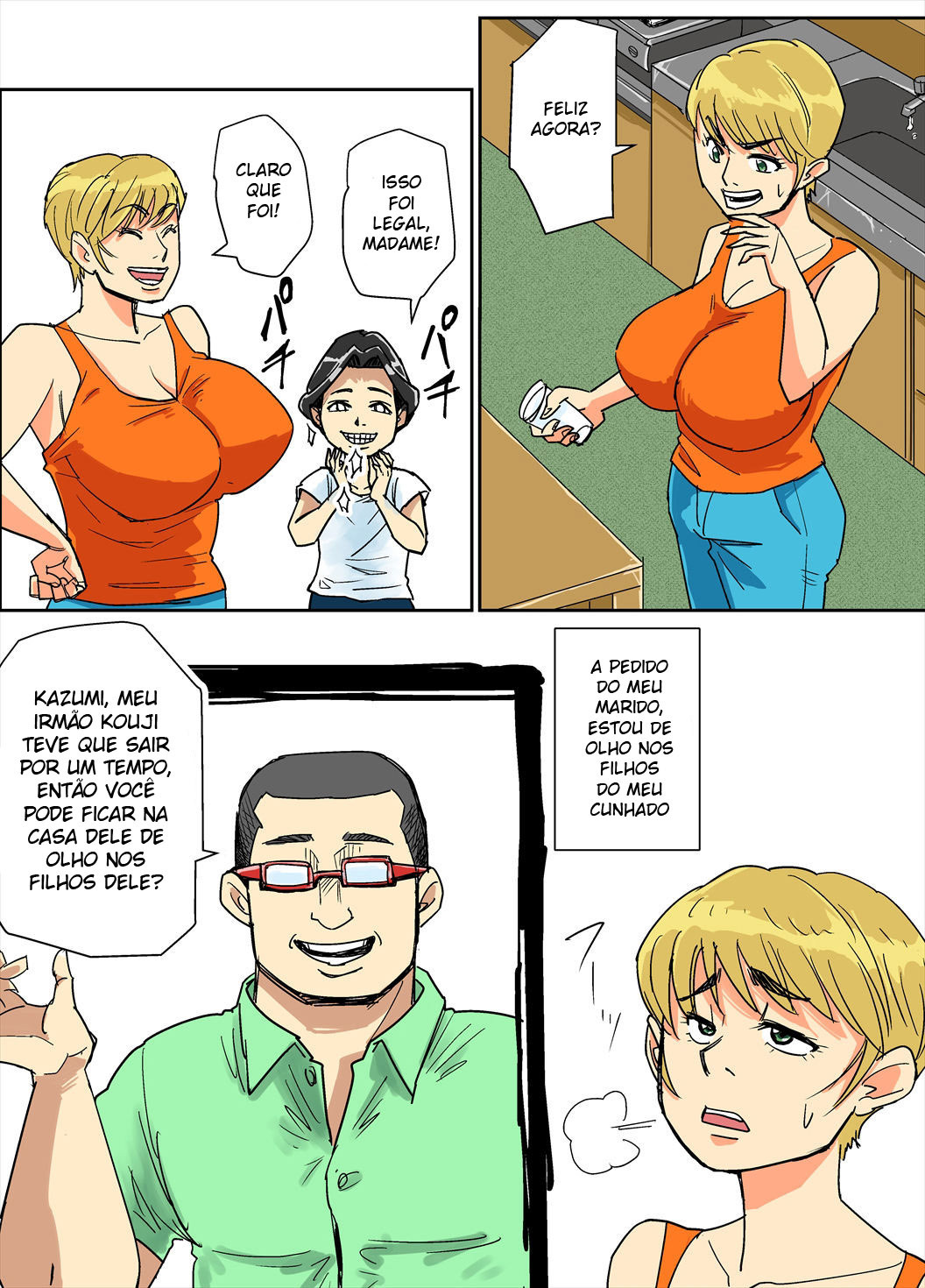 Kazumi to gitei, sono musuko-tachi - 6