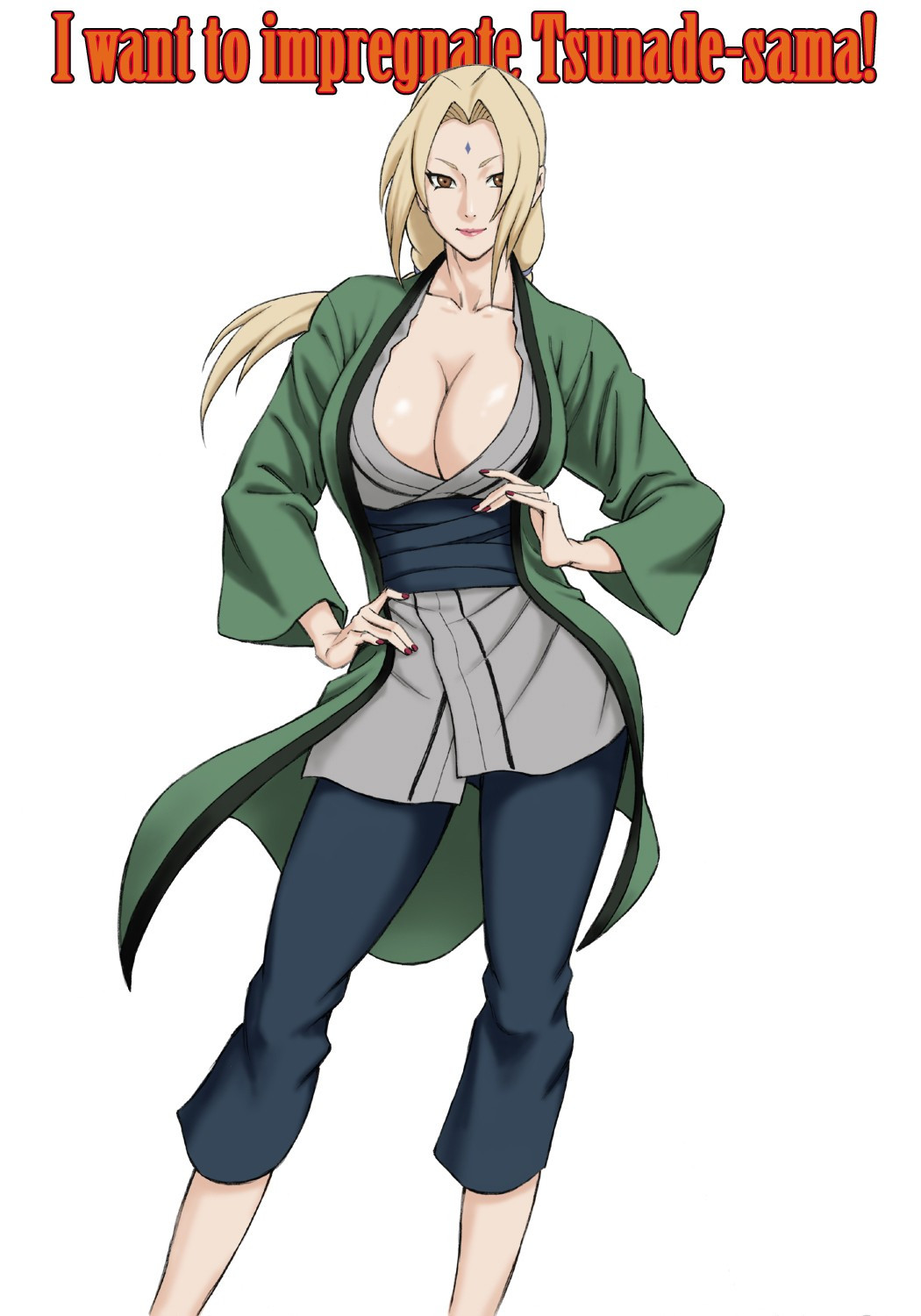 Akogare no Tsunade-sama o Zettai Haramasetai!