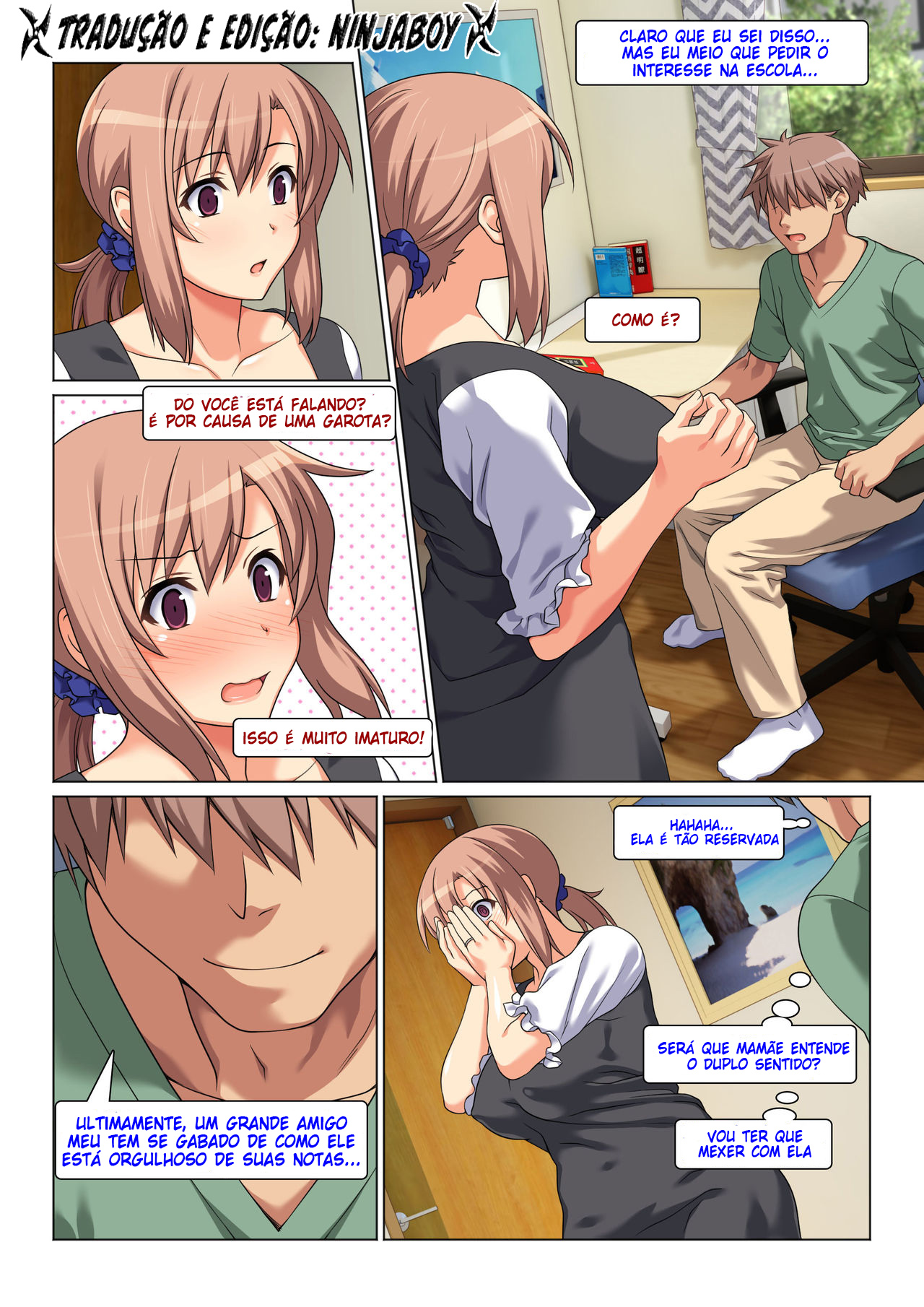 Seiseki UP o Jouken ni Mainichi Nuite kureru Okaa-san… - 3