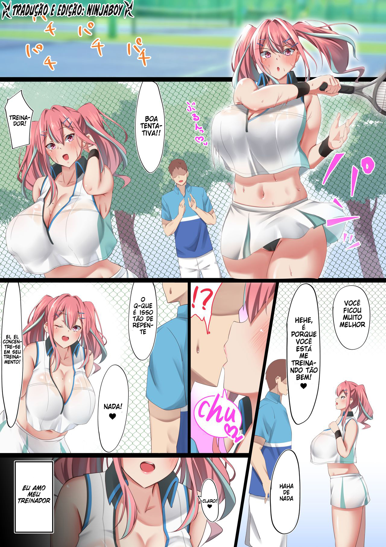 Bakunyuu Gyaru no Ore no Kanojo ga Teniser no Yarichin Otoko ni Netorareta Hanashi - 3