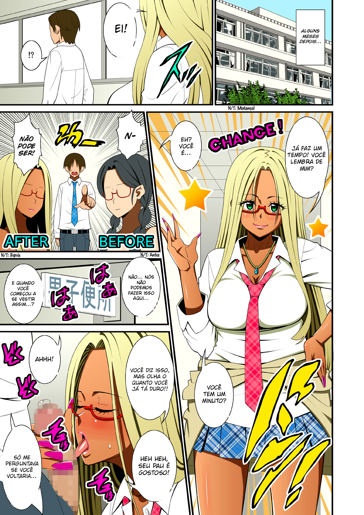 Jimina Anoko no Tenraku Seikatsu | A Good-Girl’s Road to Becoming a Slut