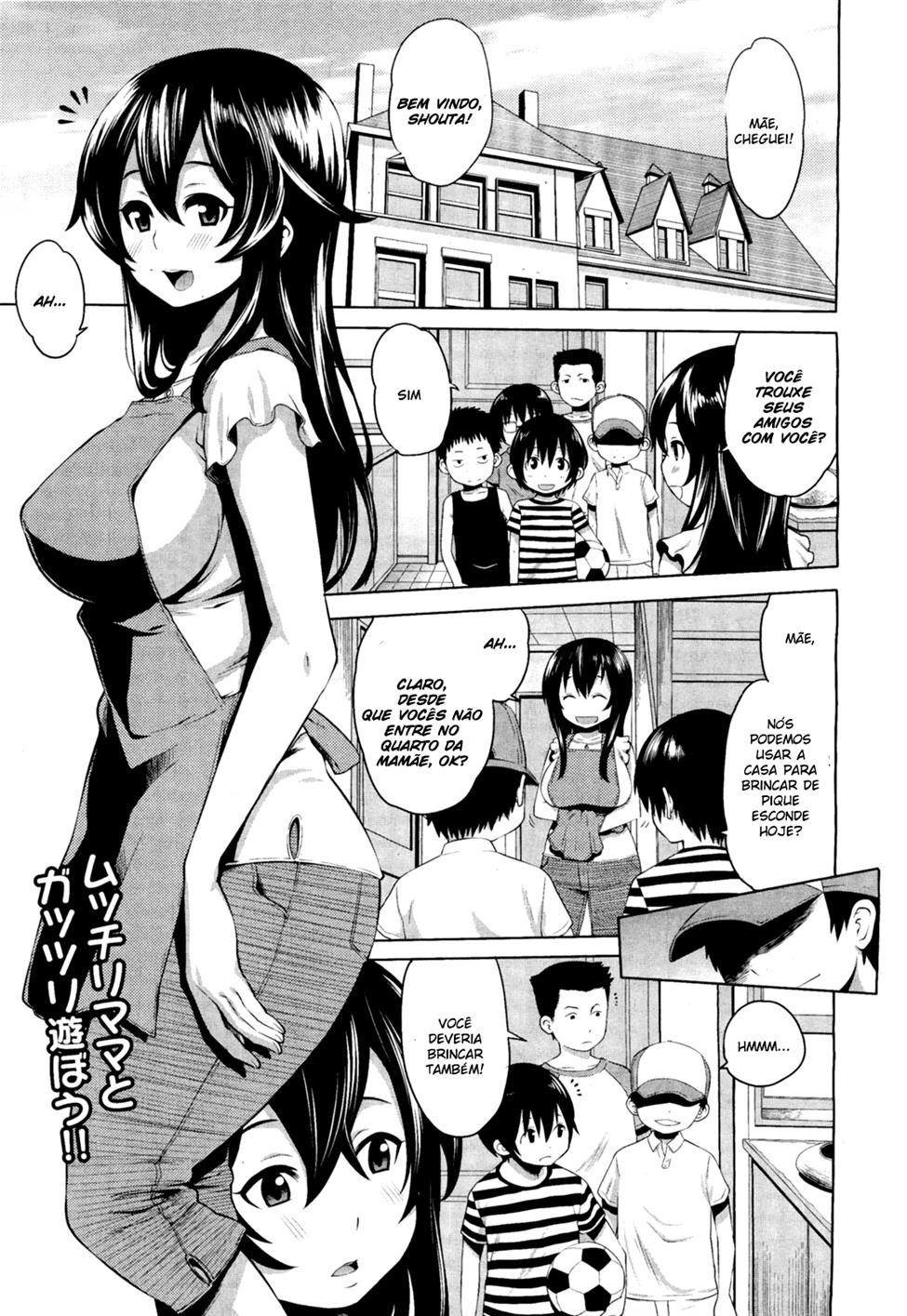 Naisho no Kakurenbo | Hide And Seek With Friend’s Mom (COMIC Megamilk Vol. 18)