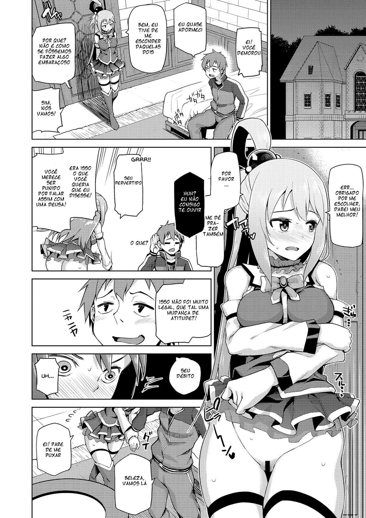 Damegami-sama no Succubus Beit! | A Worthless Goddess - 6