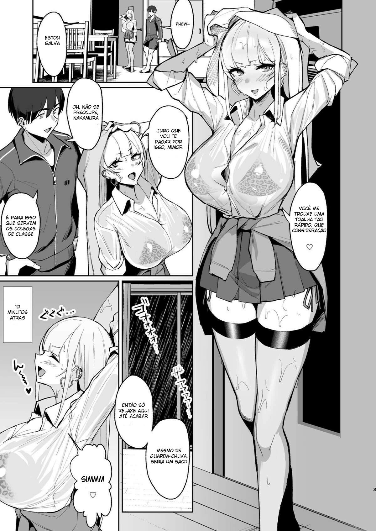 Ecchi na Gal JK to Amayadori Tsuide ni Uwaki Koubi Shichau Yatsu. | Sexo Infiel com uma colegial morena enquanto se abriga da chuva - 2