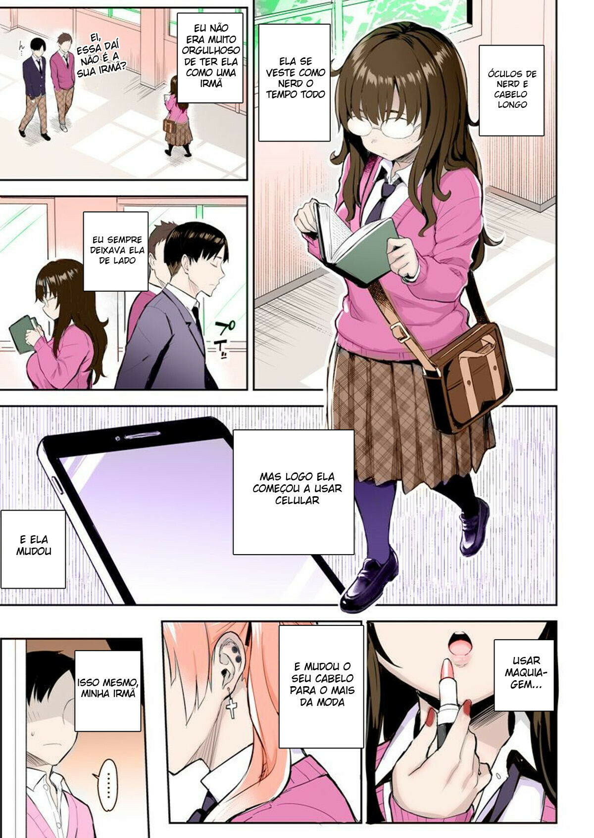 Moto InCha no Kyonyuu Yariman Imouto ga Erosugite, Onii-chan wa Mou…!! | My Younger Sister Who Was a Book Worm Turned Into a Slut With Big Tits, so I…! - 4