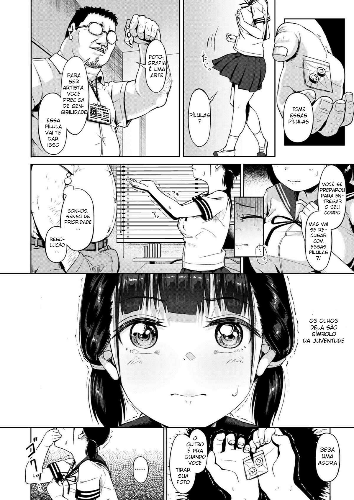 Joshi Shashin-bu to Oji-san Shidouin ~Kuimono ni Sareta Akogare~