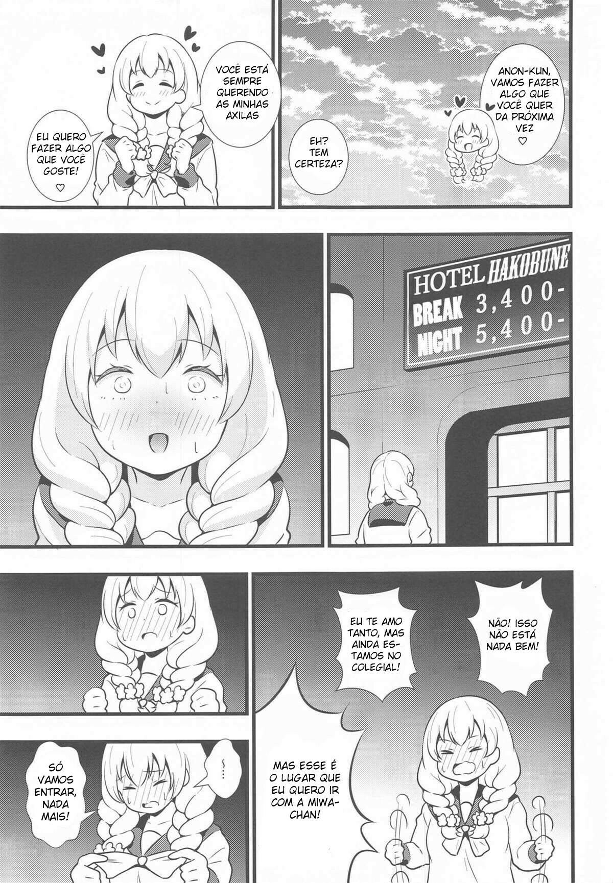 Buttokute mo Oshi ni wa Yowai Miwa-chan - 4