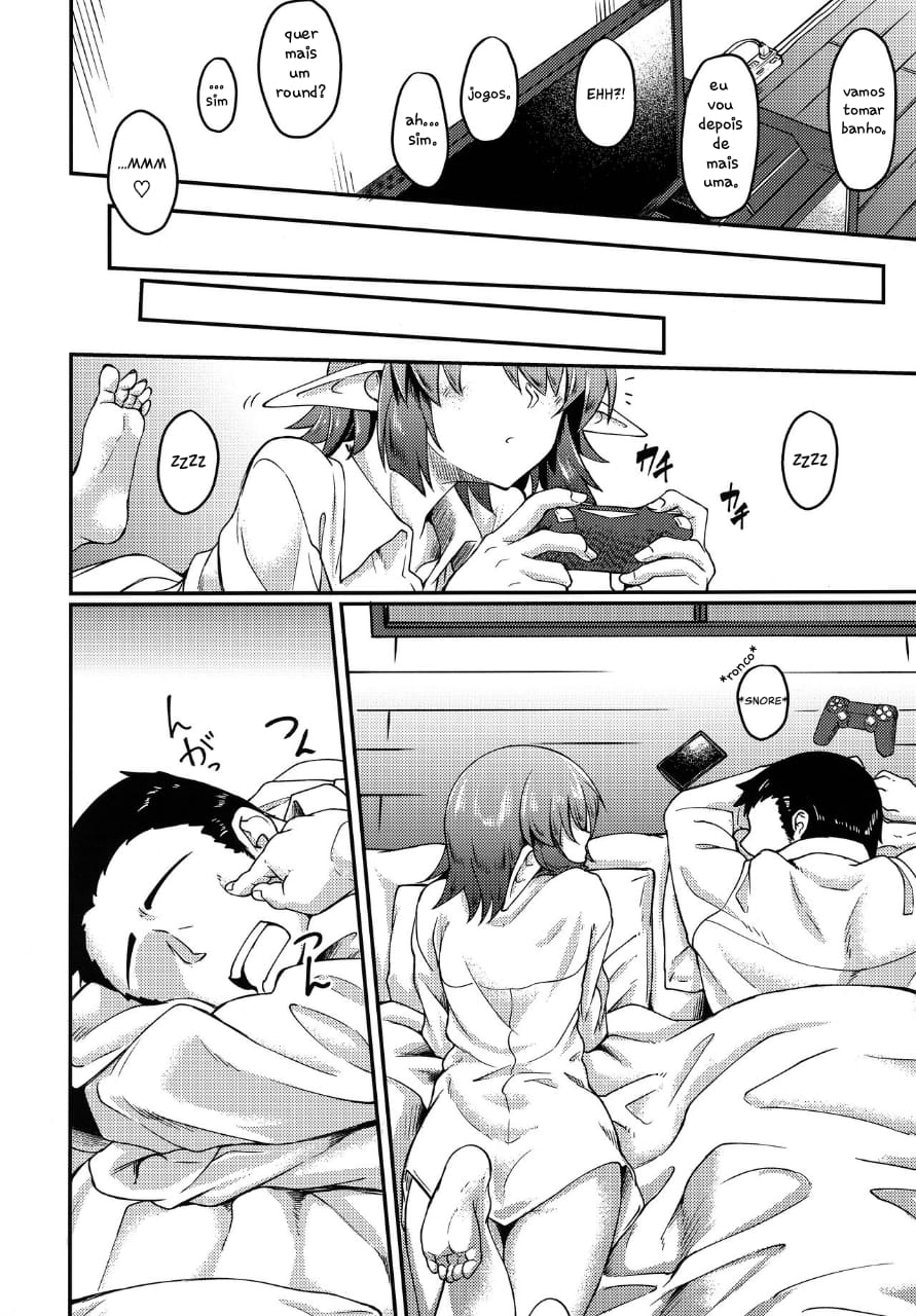 Mekakure Elf-san no Iru Seikatsu | Living with an Elf Whose Hair Hides Her Eyes