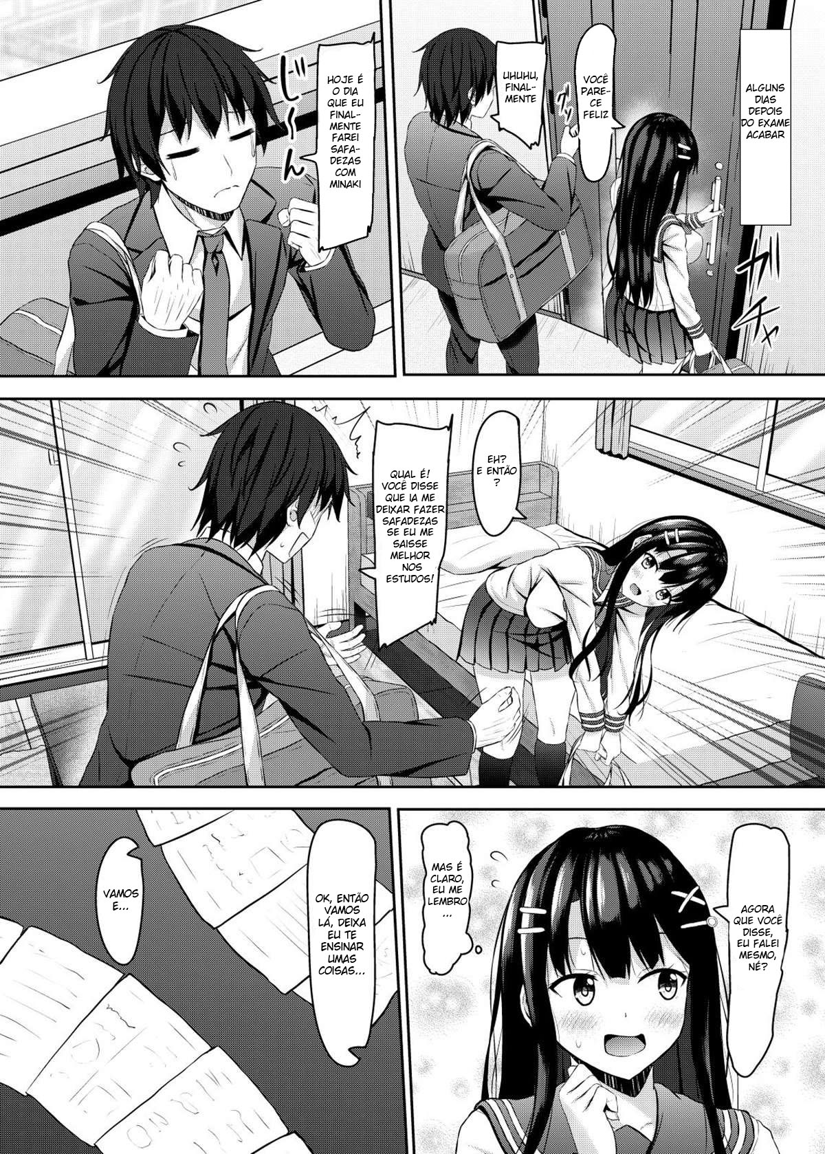 Saishoku Kenbi de Hazukashigariya na jk to Hatsu H made | The First of an Embarrassed Highschool Girl Blessed With Both Brains and Beauty - 7