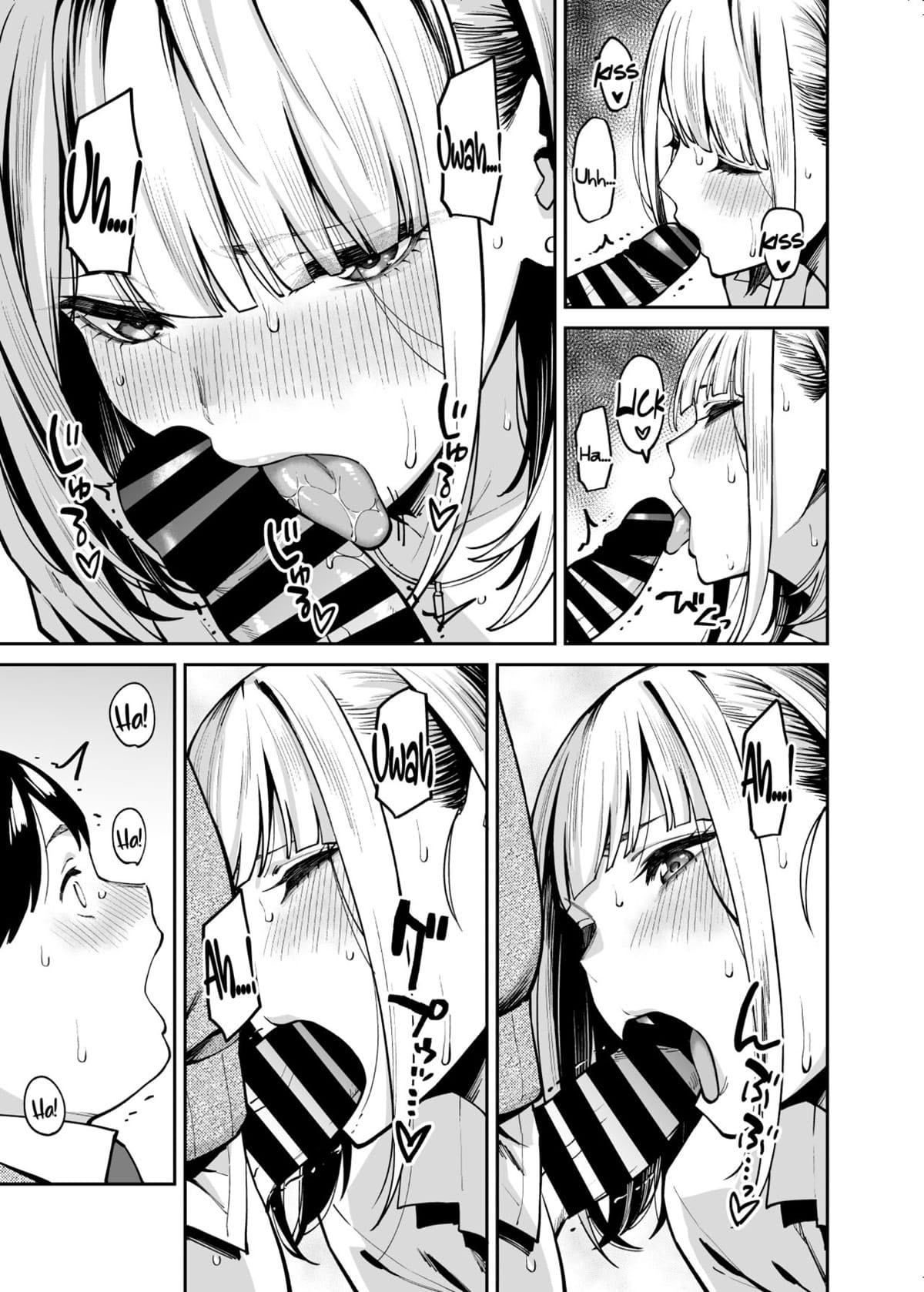 Gyaru Falls in Love with a Chubby