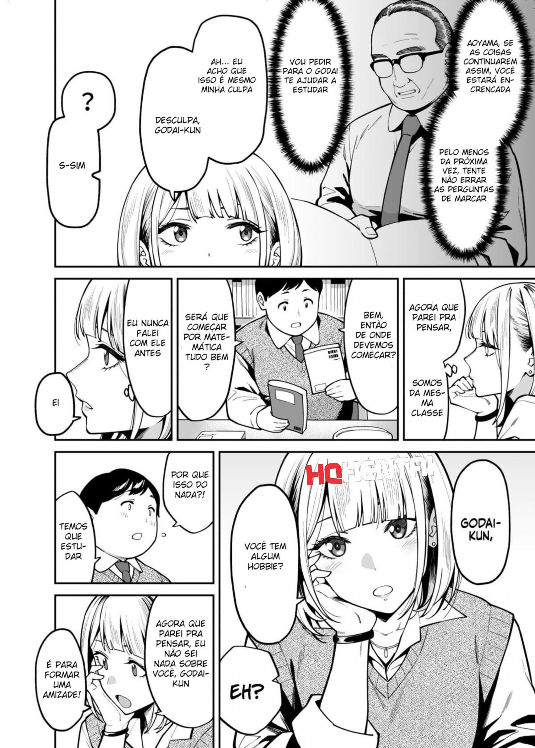 Gyaru Falls in Love with a Chubby - 2