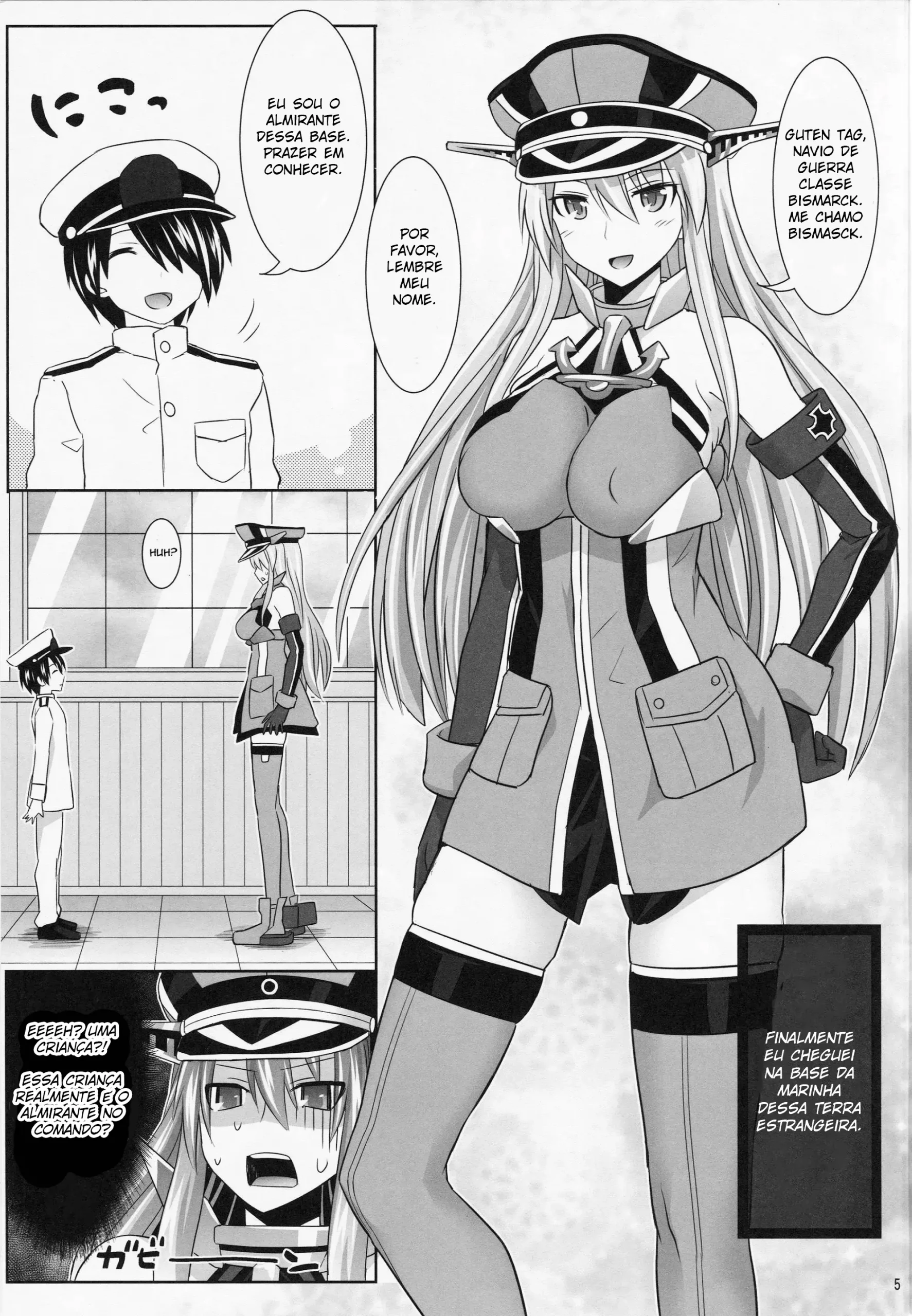 Bismarck Wa Shounen Teitoku Kara Seifuku Shouri O Mezasu Sou Desu - 1