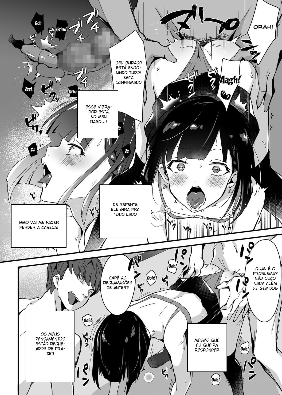 Iinchou wa Furyou Chinpo ni Otosareru | The Class President Falls To Delinquent Cock