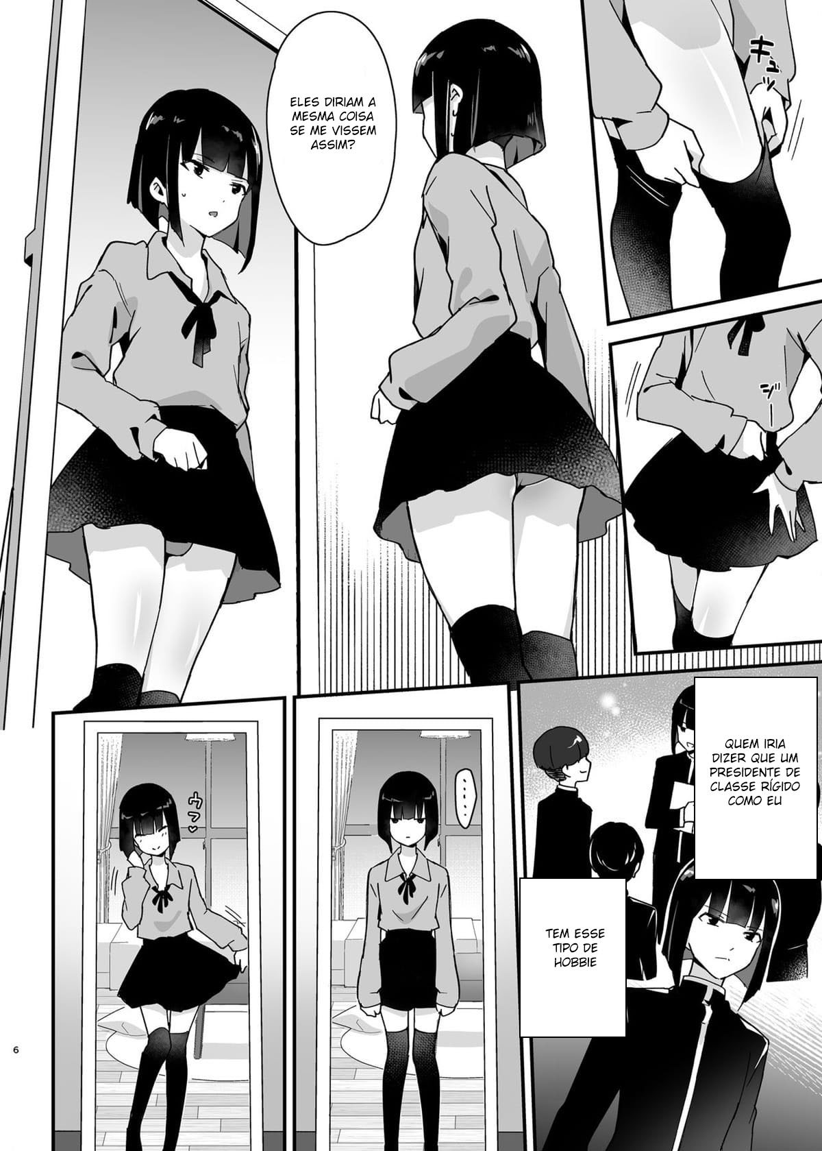 Iinchou wa Furyou Chinpo ni Otosareru | The Class President Falls To Delinquent Cock - 4