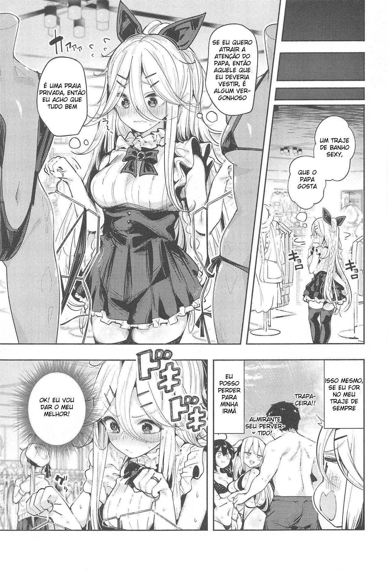 Yamakaze-chan to Private Beach de Yuuwaku Kozukuri Sex - 4