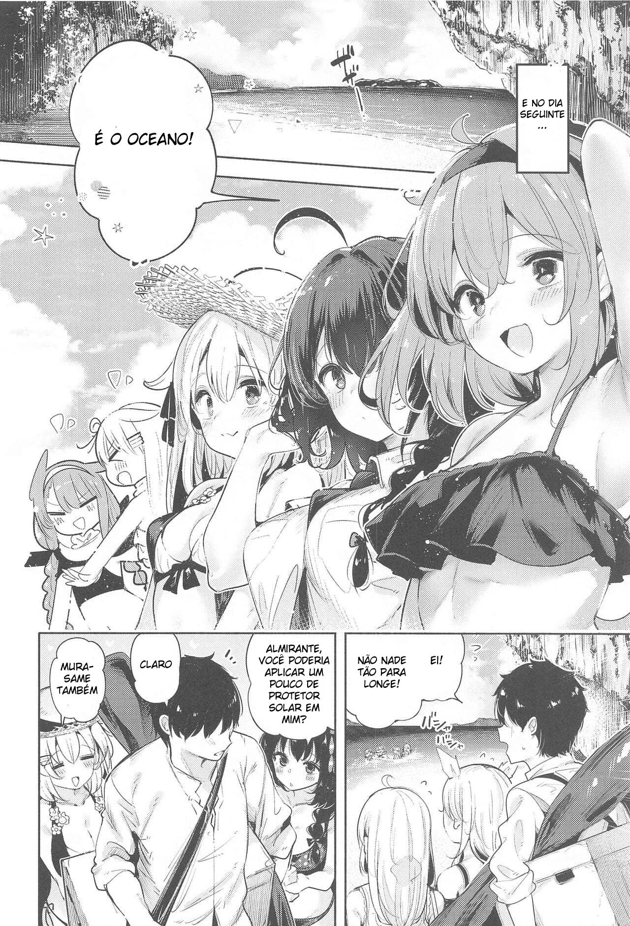 Yamakaze-chan to Private Beach de Yuuwaku Kozukuri Sex - 5