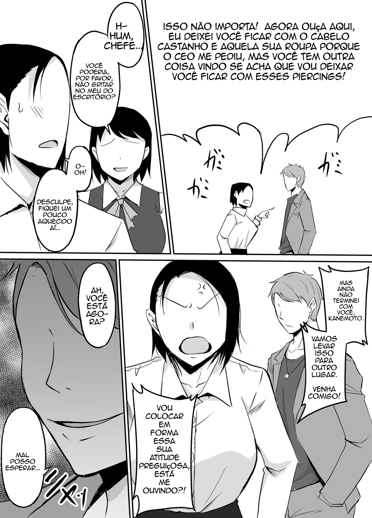 Akogare no Onna Joushi ga Douryou no Charao ni Otosareru Hanashi - 6