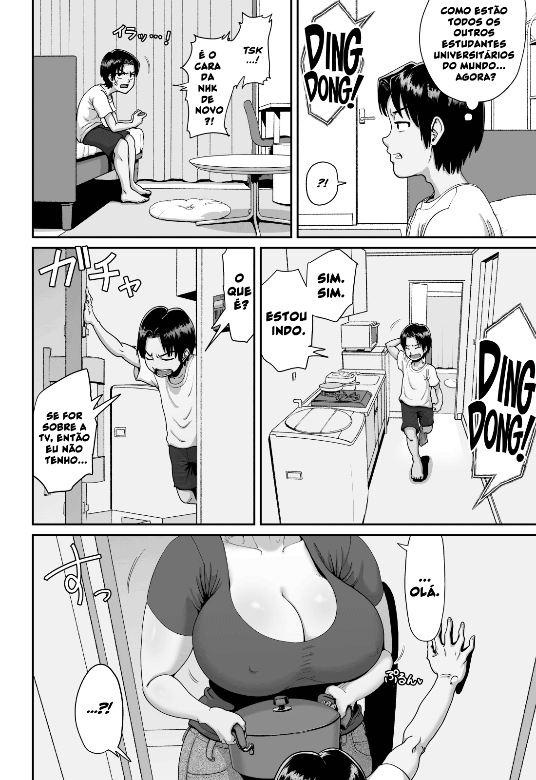 Bakunyuu Hitozuma Jukujo no Ecchi na Osusowake - 3