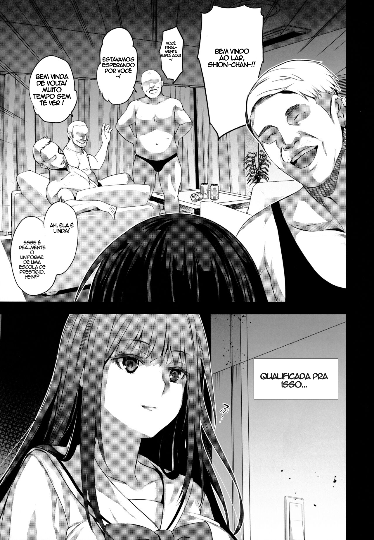 Otonari no Nie Ni Chichi ni Enko o Shiirareru Osananajimi - 6