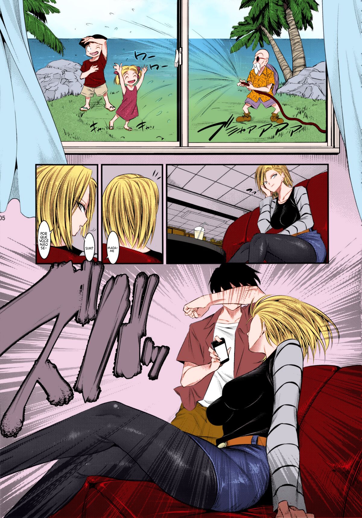 18-gou ga Saimin de NTR-reru Hon | Android 18’s Hypnosis NTR - 4