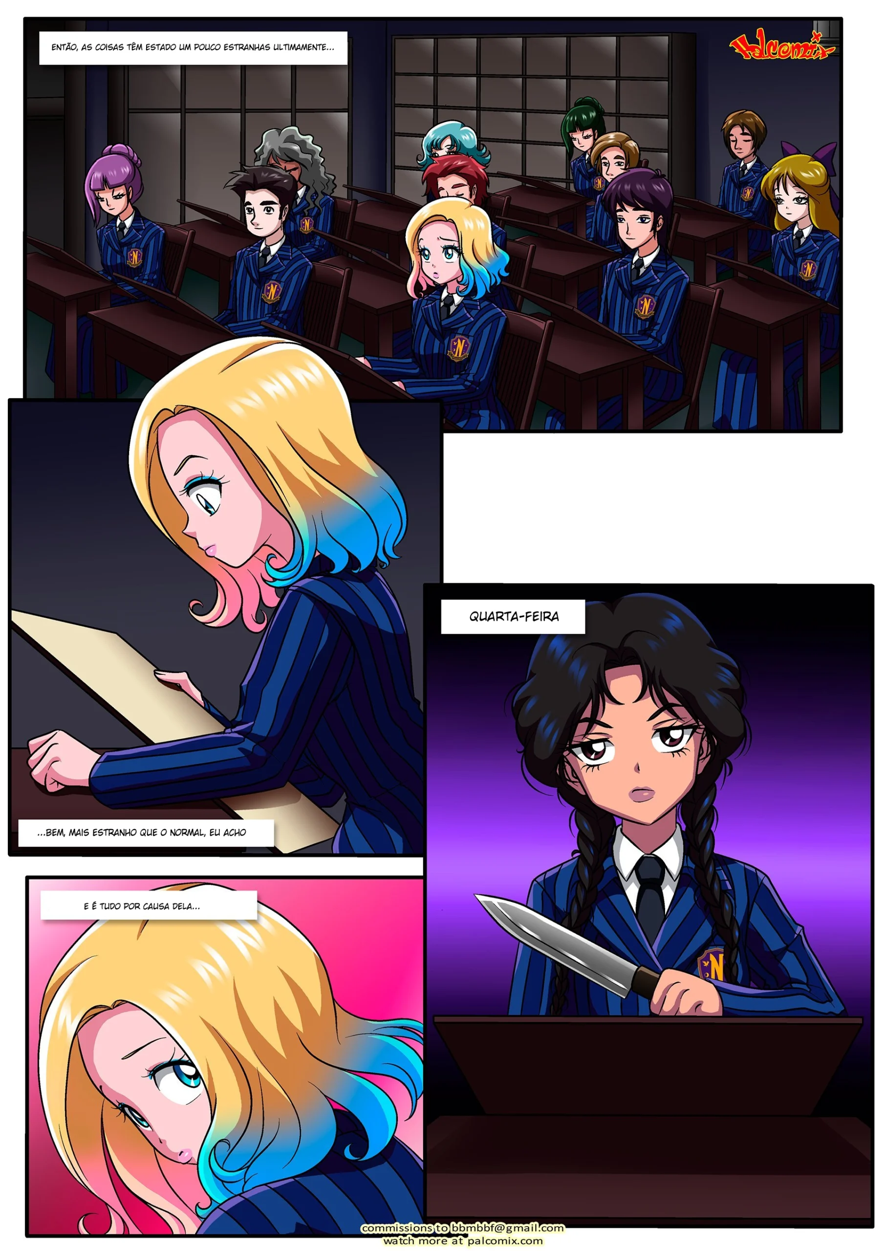 [Palcomix] Children Of Woe (Familia Addams)