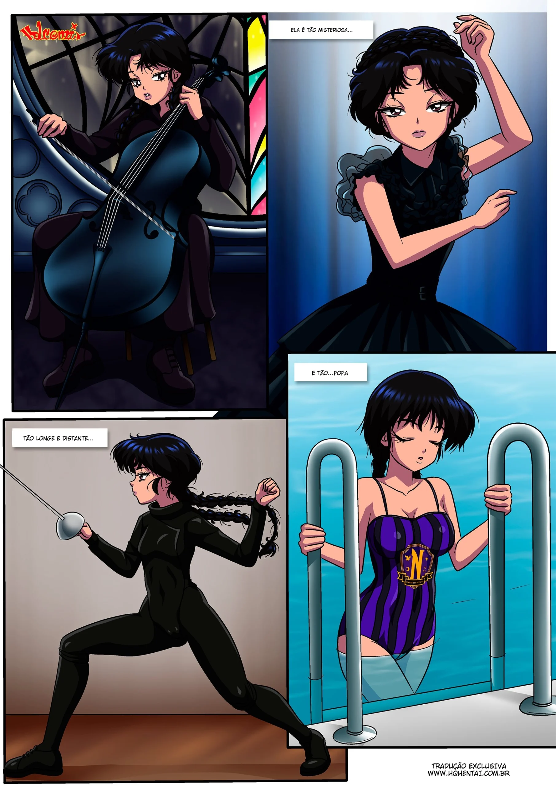 [Palcomix] Children Of Woe (Familia Addams)