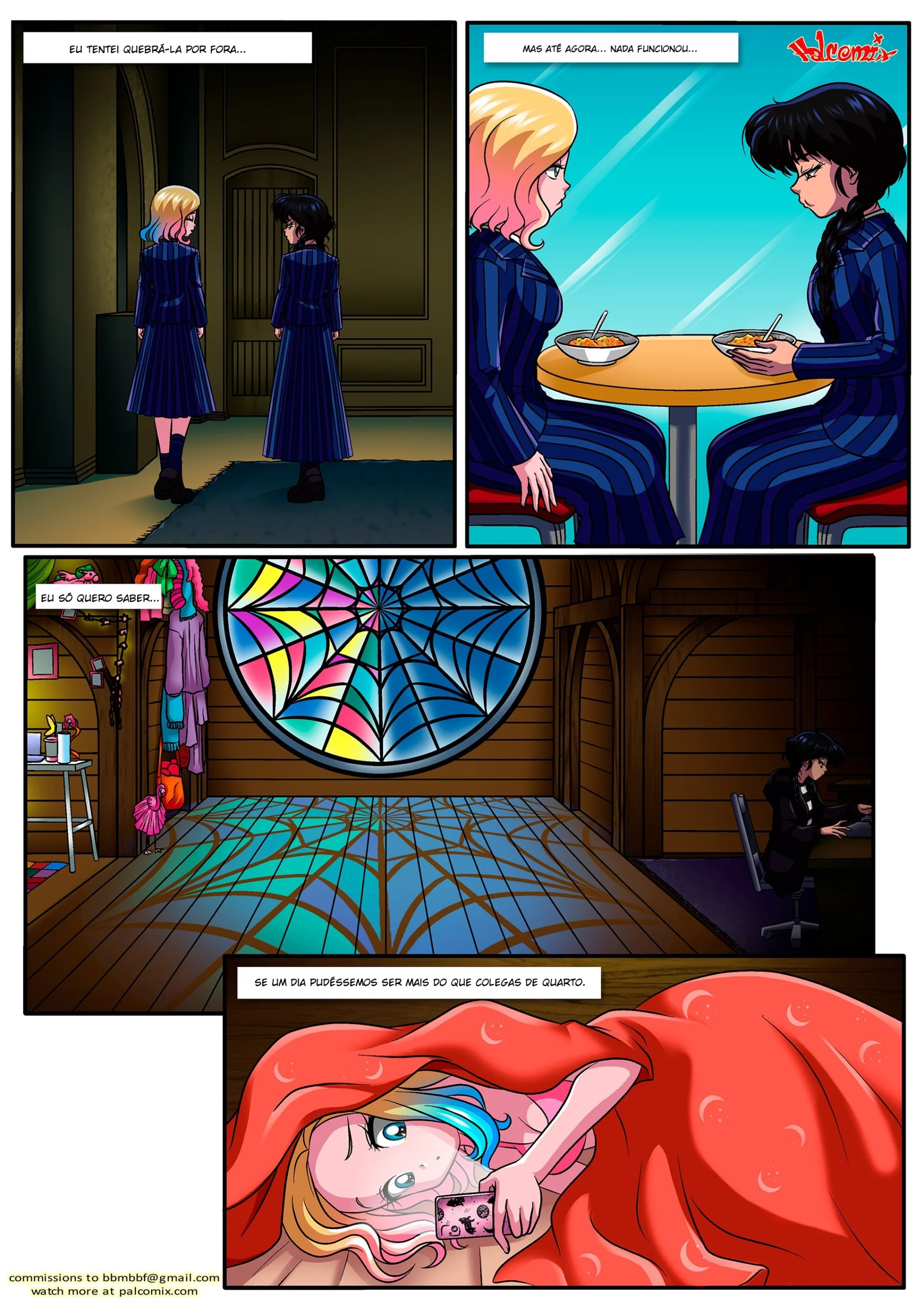 [Palcomix] Children Of Woe (Familia Addams) - 4