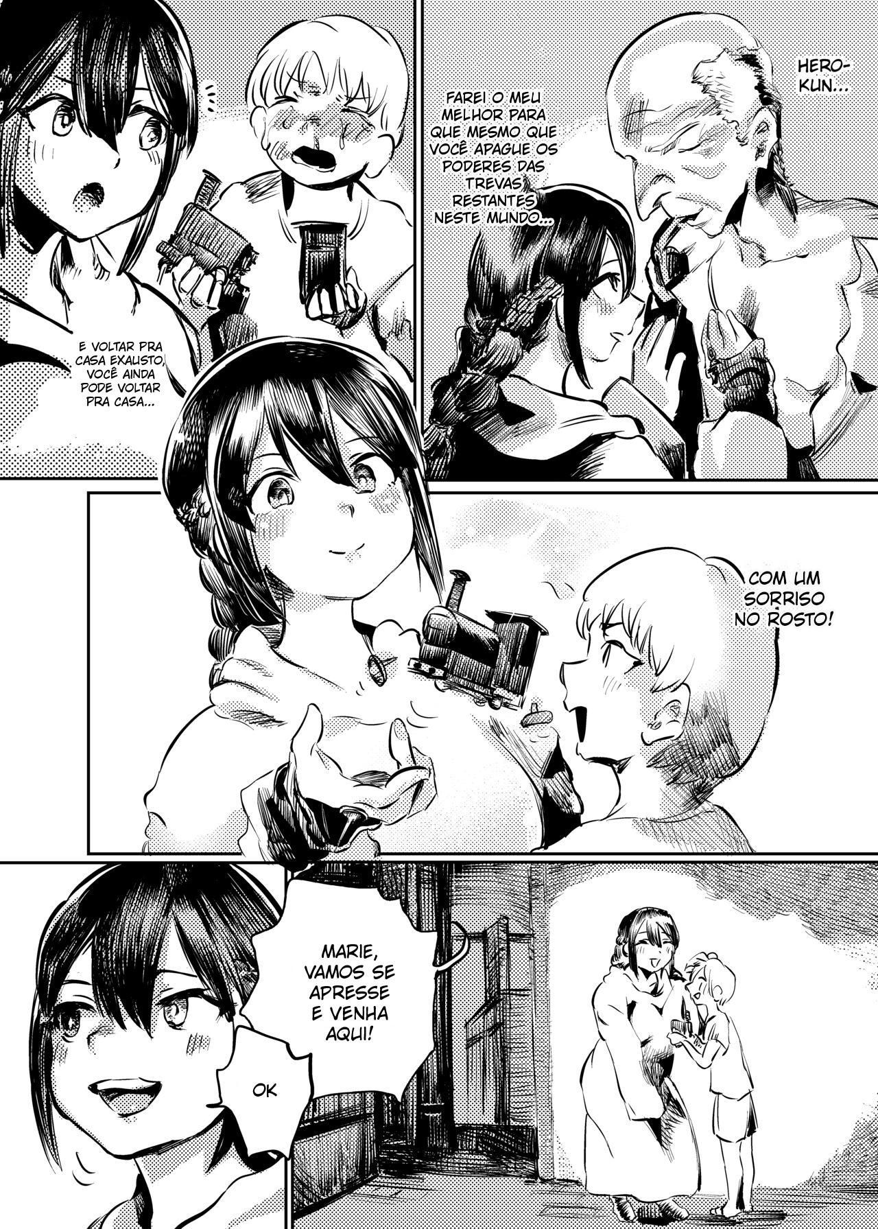 Marie to, Saimin Netorare Mura. | Marie and The Hypnotic Netorare Village - 4